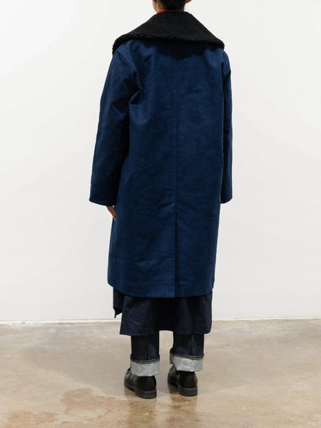 Sofie d’Hoore ケープ　コート　ネイビーブラック namu-shop-sofie-d-hoore-cabo-