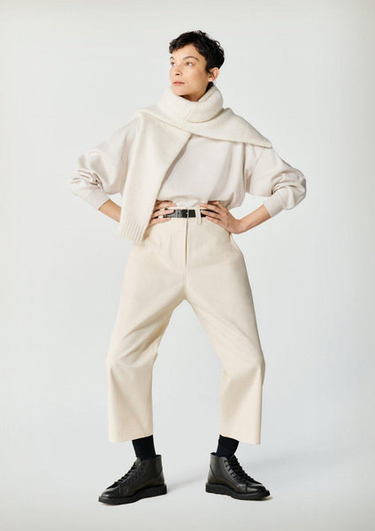 パンツ STUDIO NICHOLSON PEACHED COTTON TWILL STUDIO NICHOLSON スタジオニコルソン SORTE パンツ PEACHED