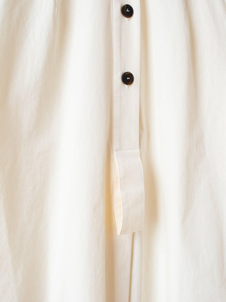 Namu Shop - Studio Nicholson Knoll Shirt Dress - Milk