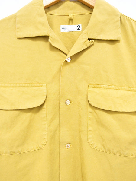 Namu Shop - ts(s) Lyocell Co/Li Round Flap Pocket S/S Shirt