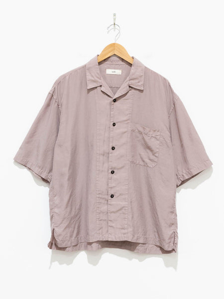 トップス Unfil Cotton Silk Twill S/Sleeve Shirts namu-shop-unfil-cotton-silk-