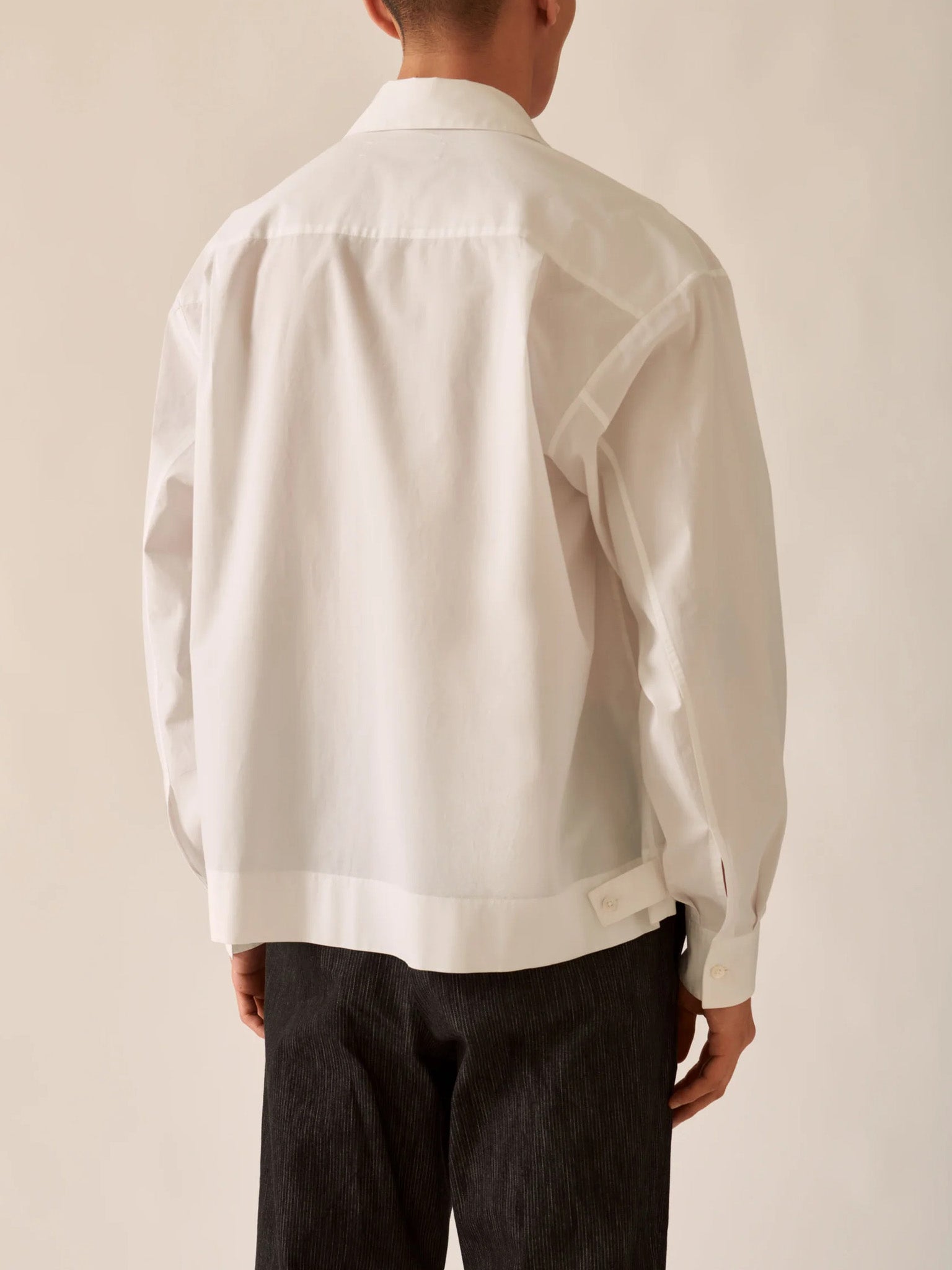 Namu Shop - Jan Machenhauer Frank Shirt - Indigo Cotton Poplin