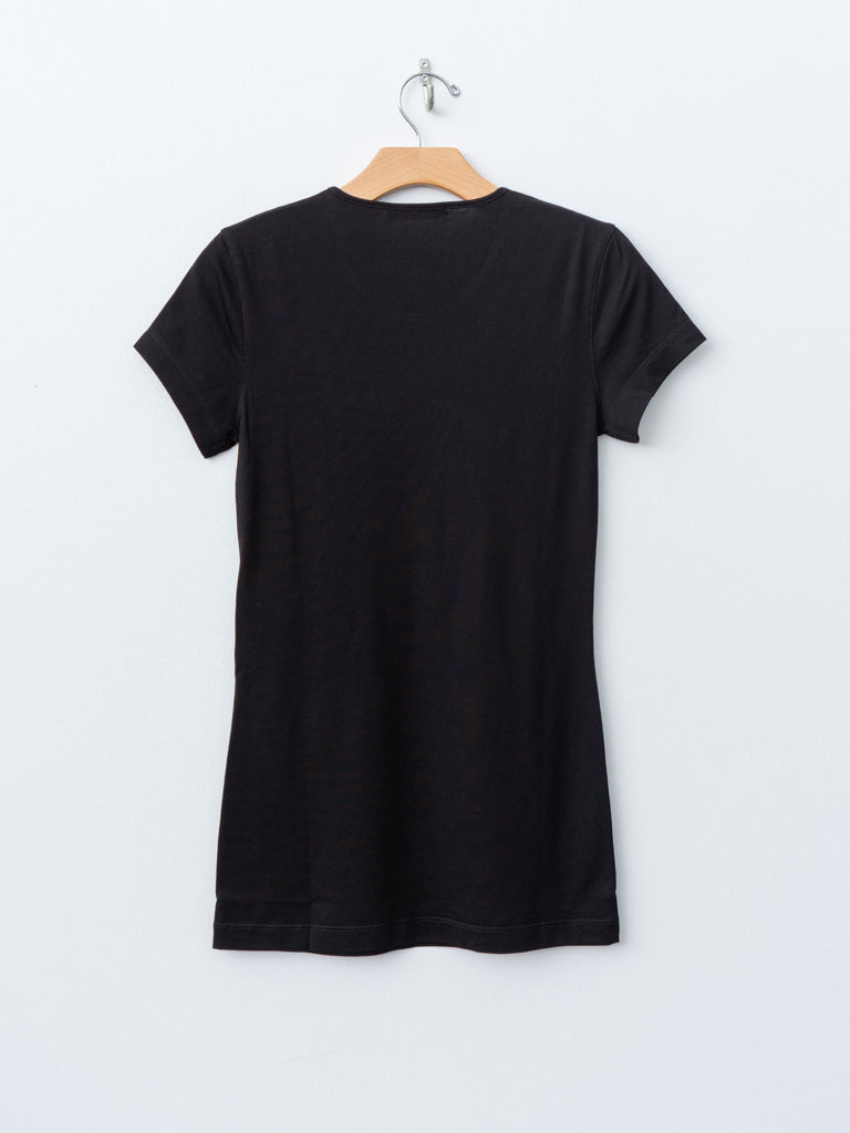 Fitted T-Shirt - Black