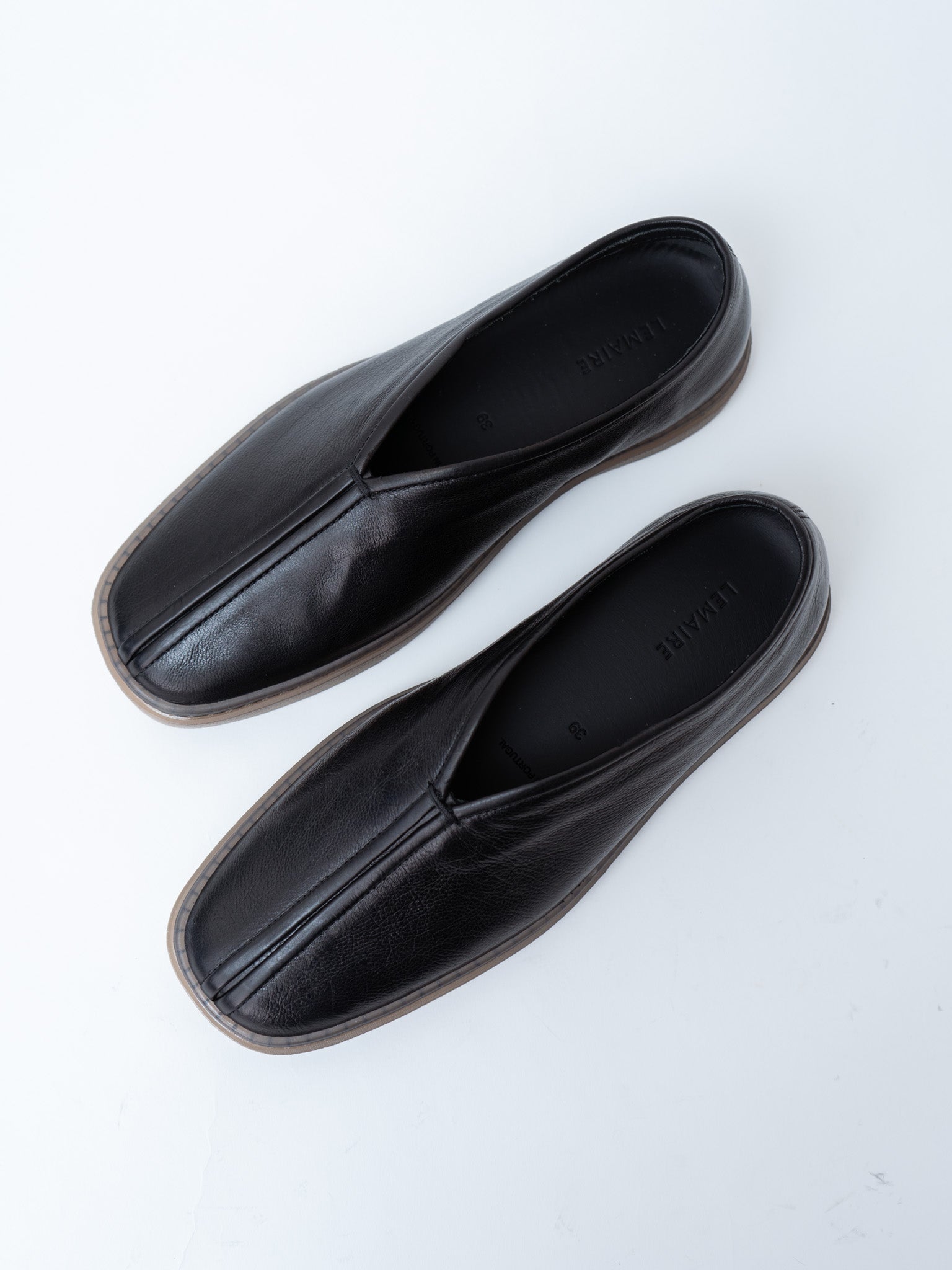 Linoleum Piped Sneakers - Black