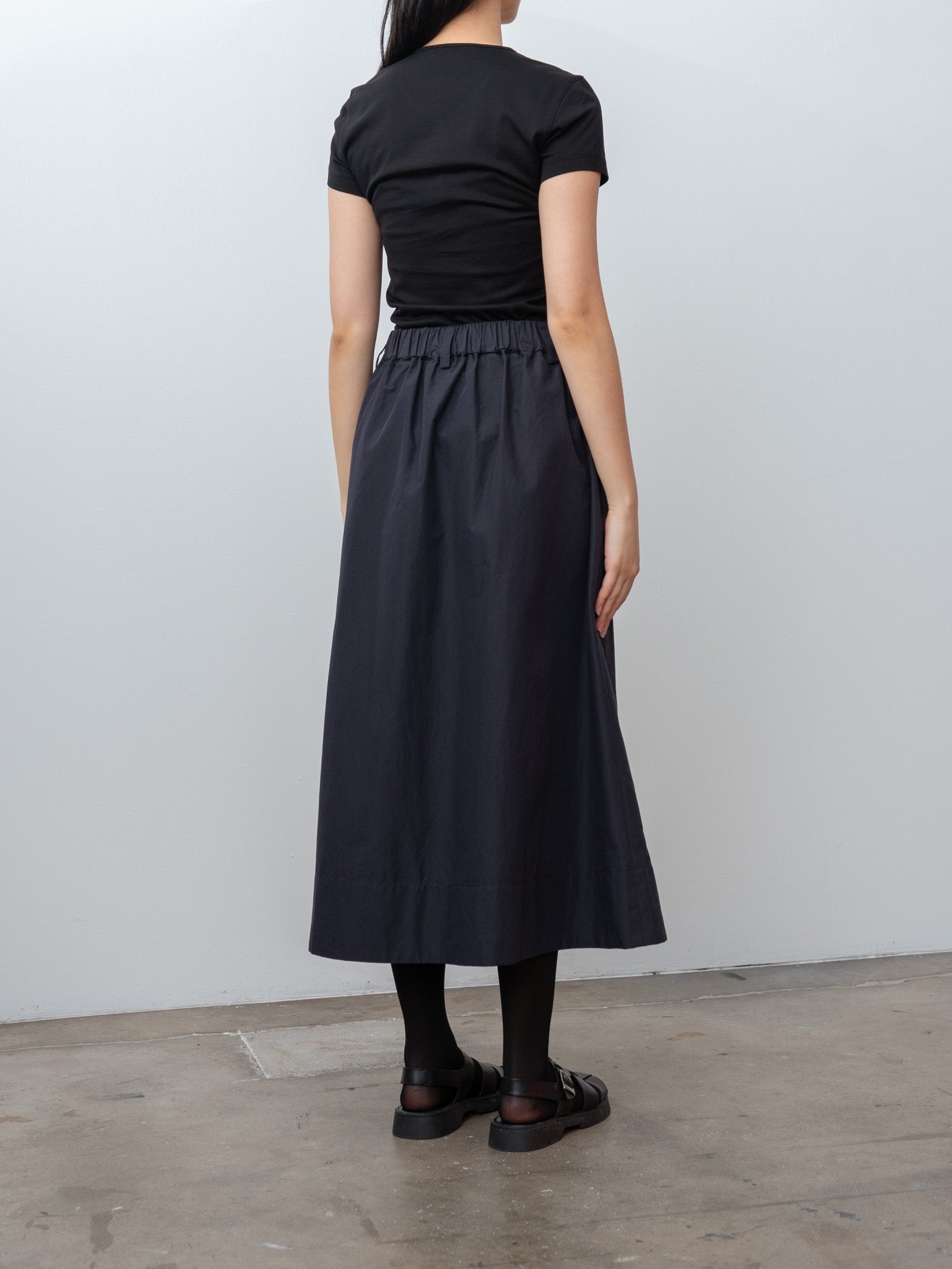 Fitted T-Shirt - Black