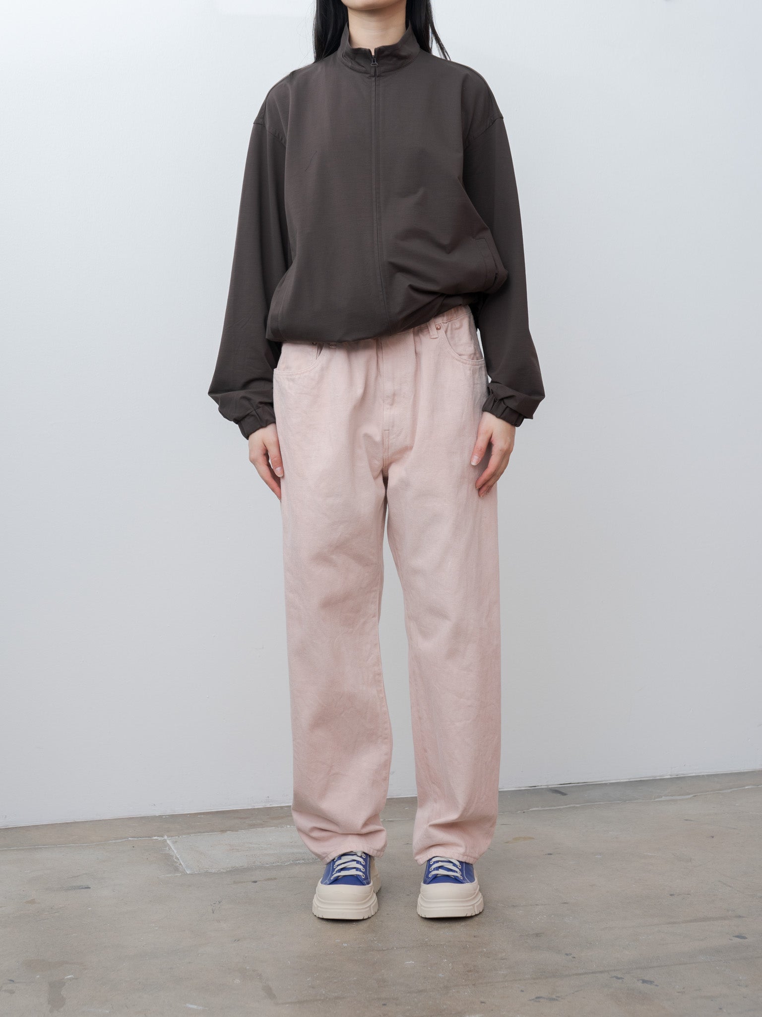Namu Shop - Yoko Sakamoto 5 Pocket Easy Pants - Chestnut