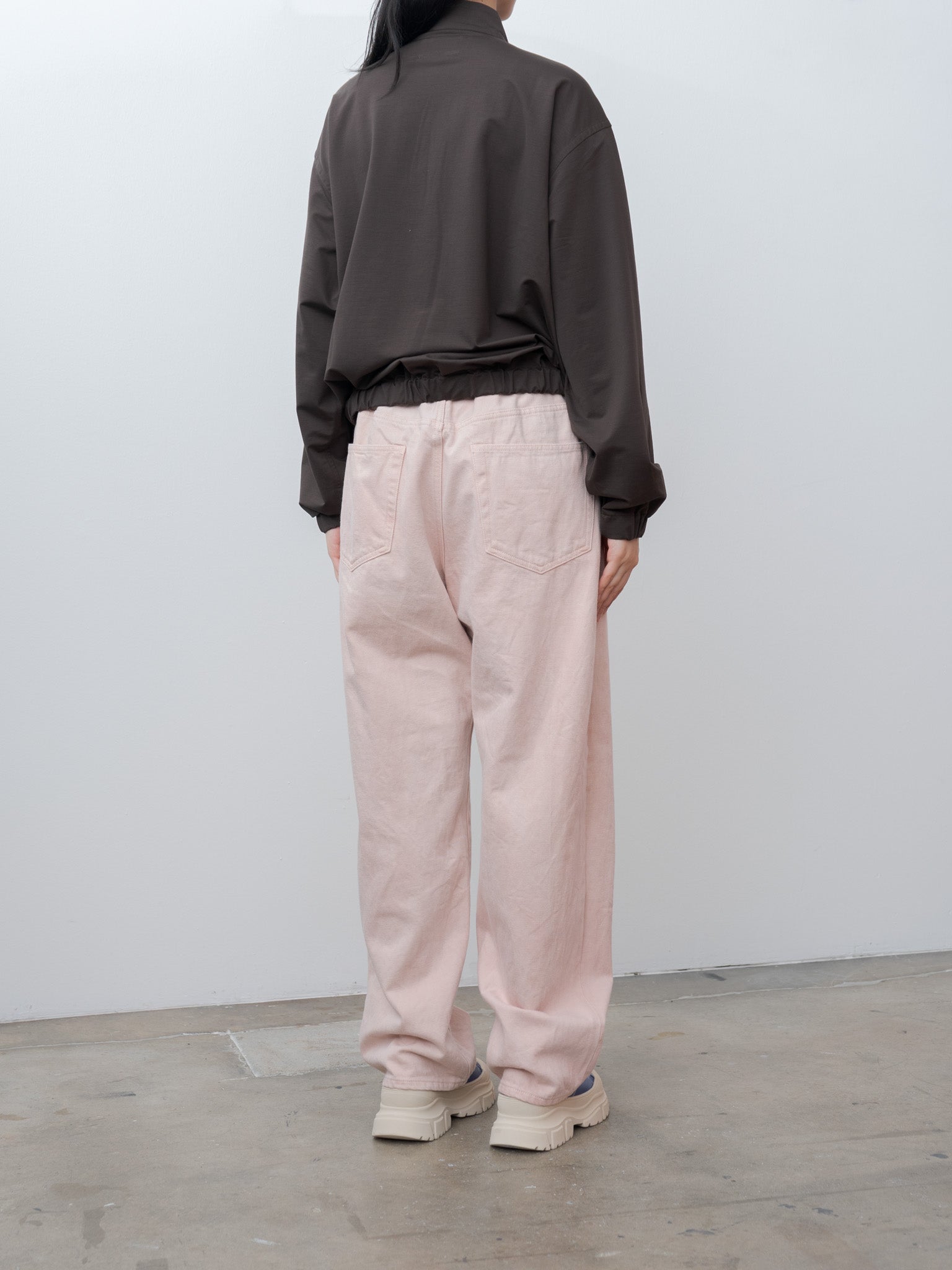 Namu Shop - Yoko Sakamoto 5 Pocket Easy Pants - Chestnut