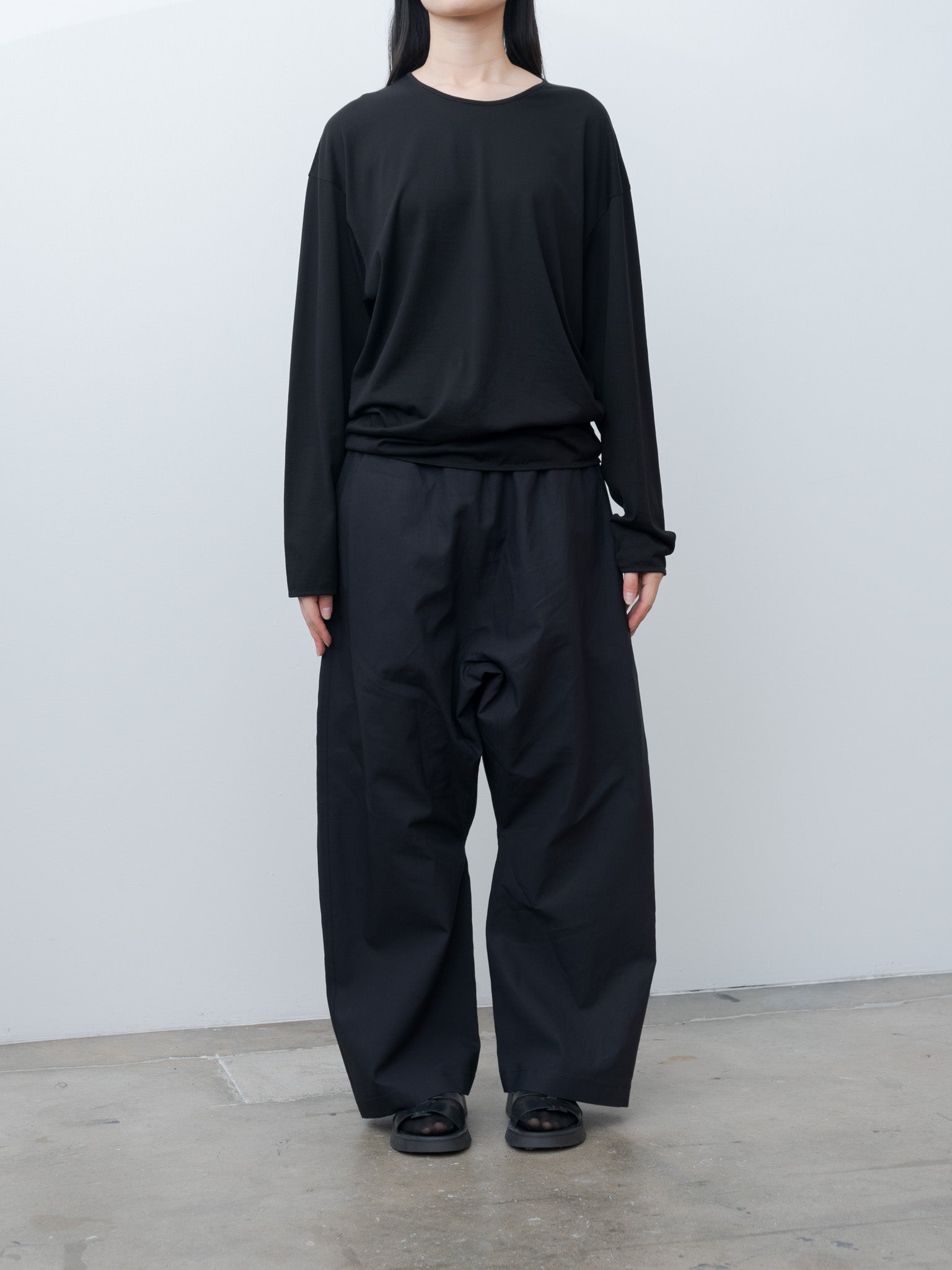 LS Relaxed Tee - Black