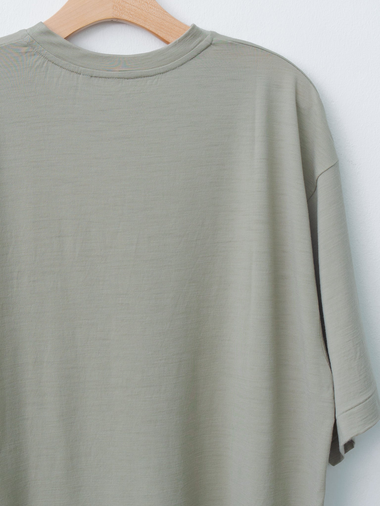 Namu Shop - Kaptain Sunshine Super Soft Merino Tenjiku Half Sleeve Tee - Misty Green