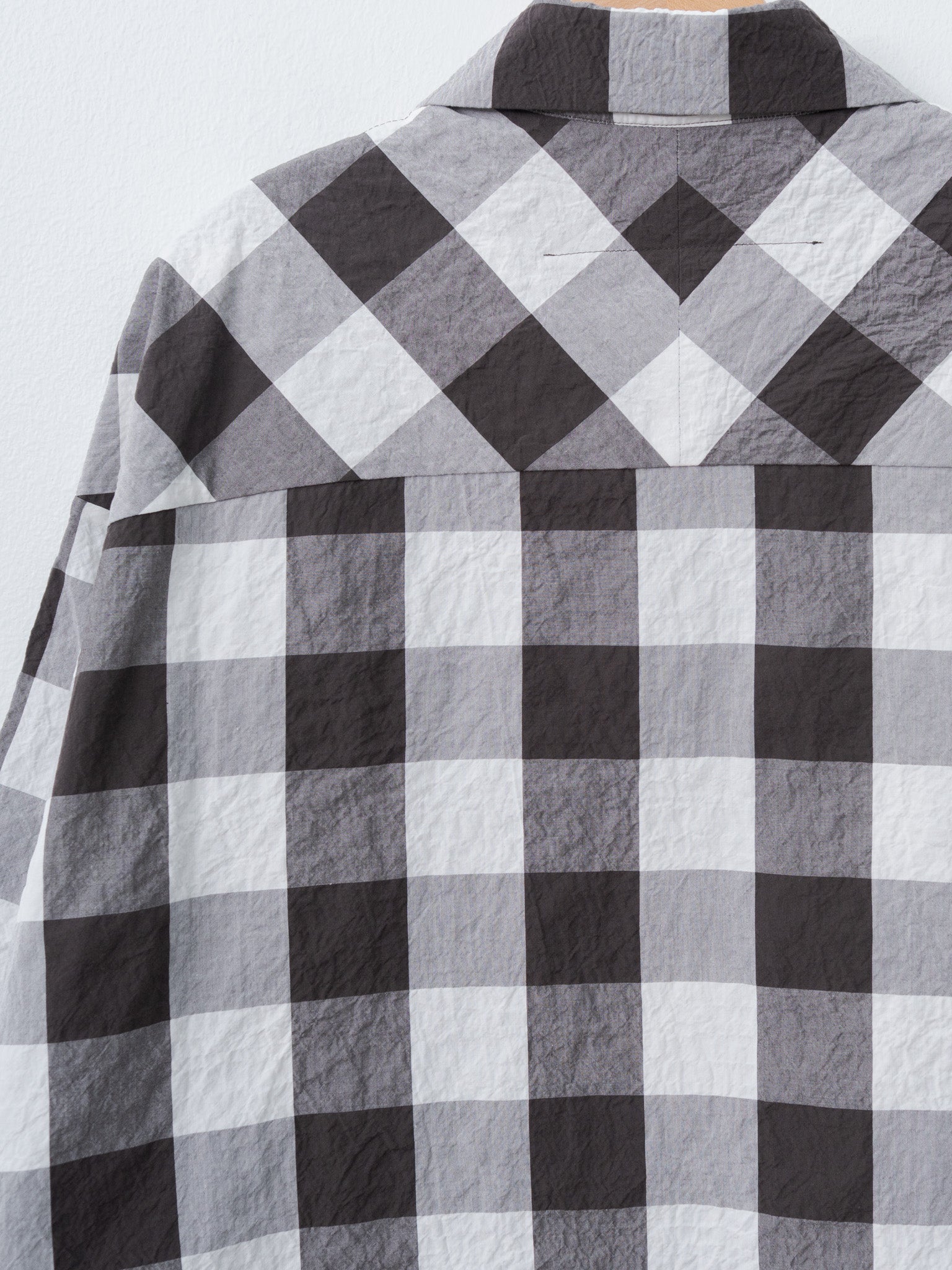The Camper Shirt - Tablecloth Gingham Coffee