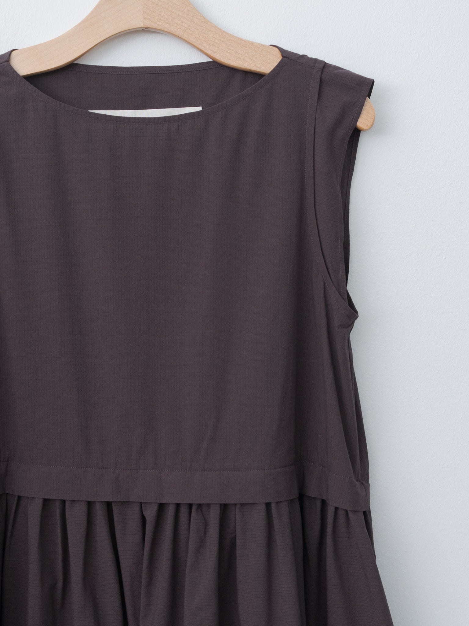 The Potter Dress - Fine Ripstop Cotton Coffee