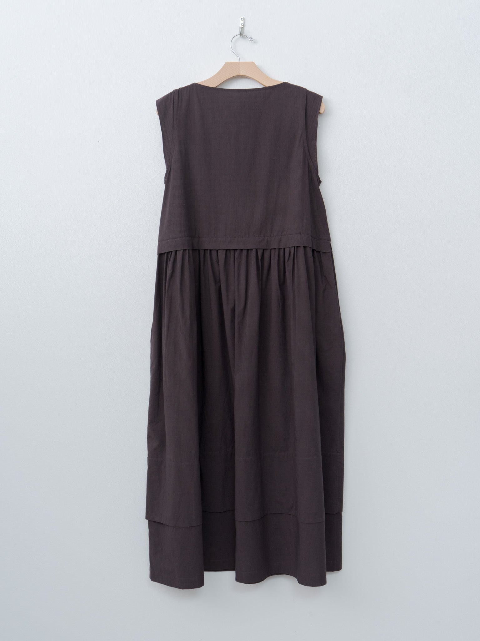 The Potter Dress - Fine Ripstop Cotton Coffee
