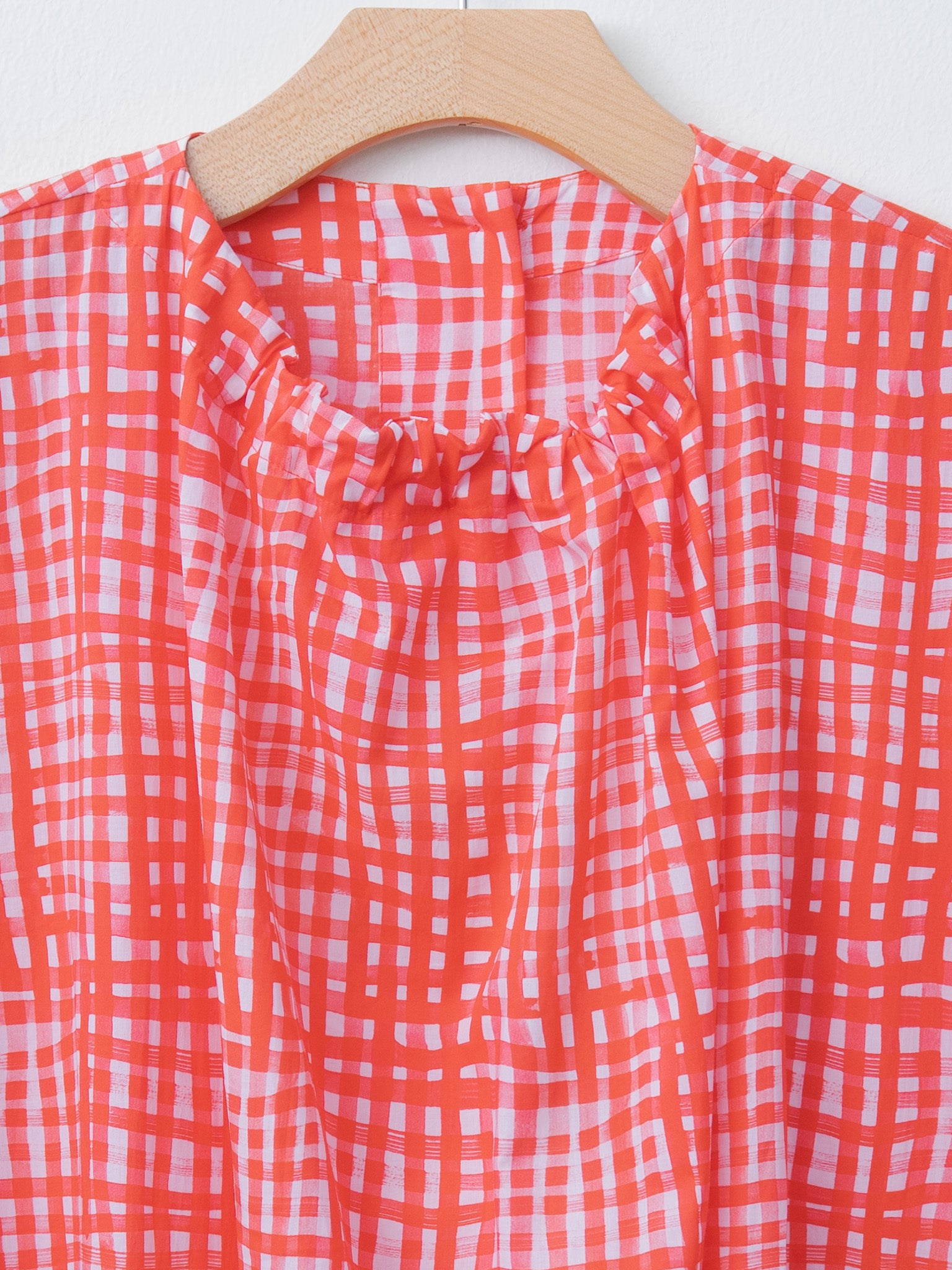 The Poet Dress - Painted Check Jam