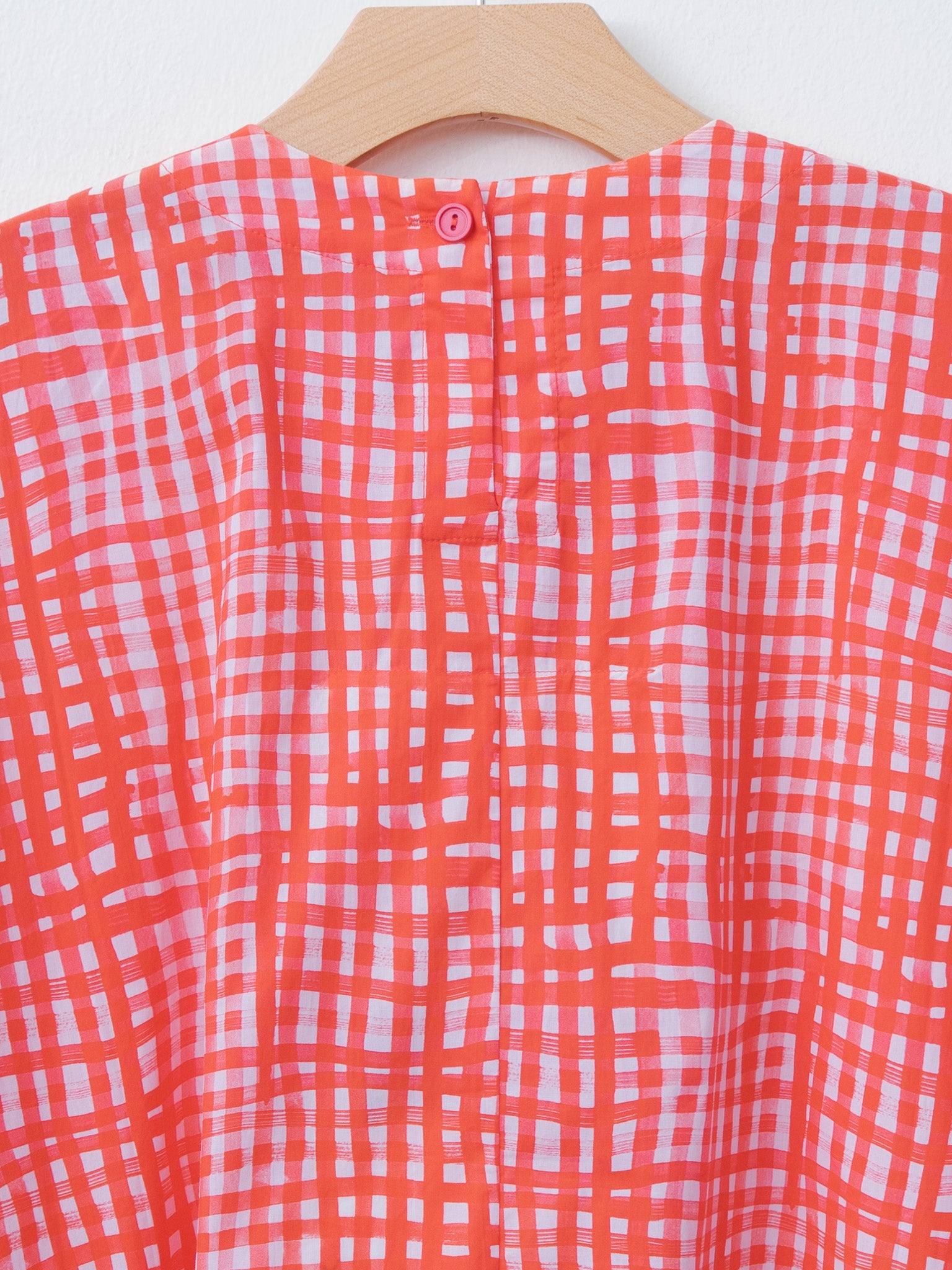The Poet Dress - Painted Check Jam