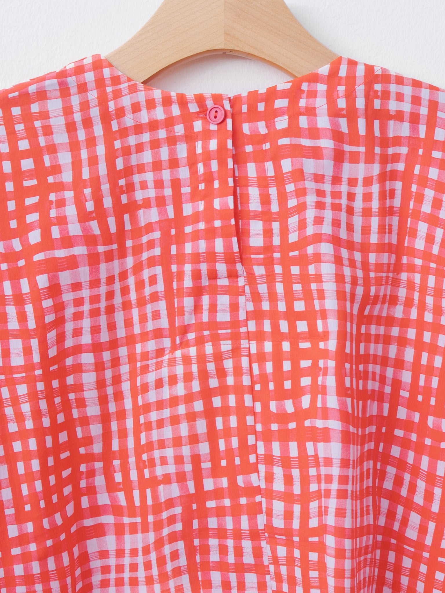 The Poet Top - Painted Check Jam