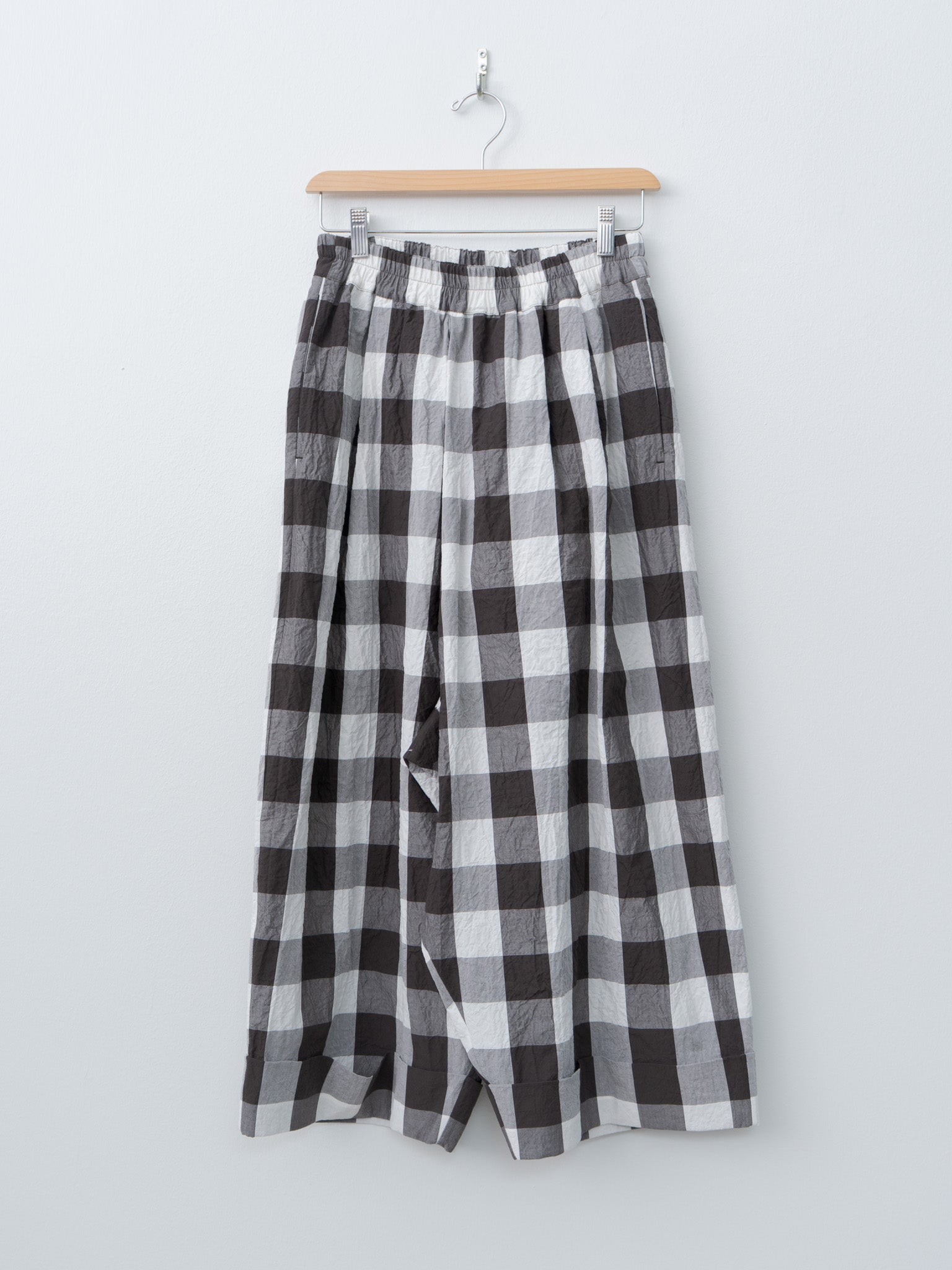 The Baker Trouser - Tablecloth Gingham Coffee
