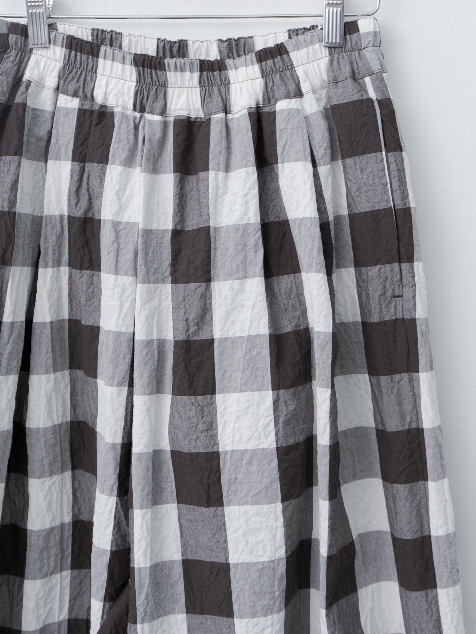 The Baker Trouser - Tablecloth Gingham Coffee