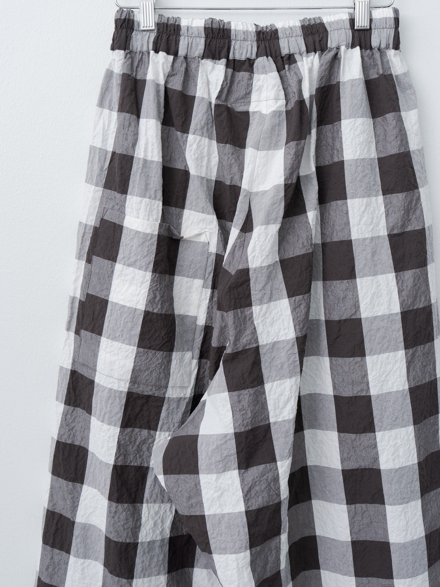 The Baker Trouser - Tablecloth Gingham Coffee