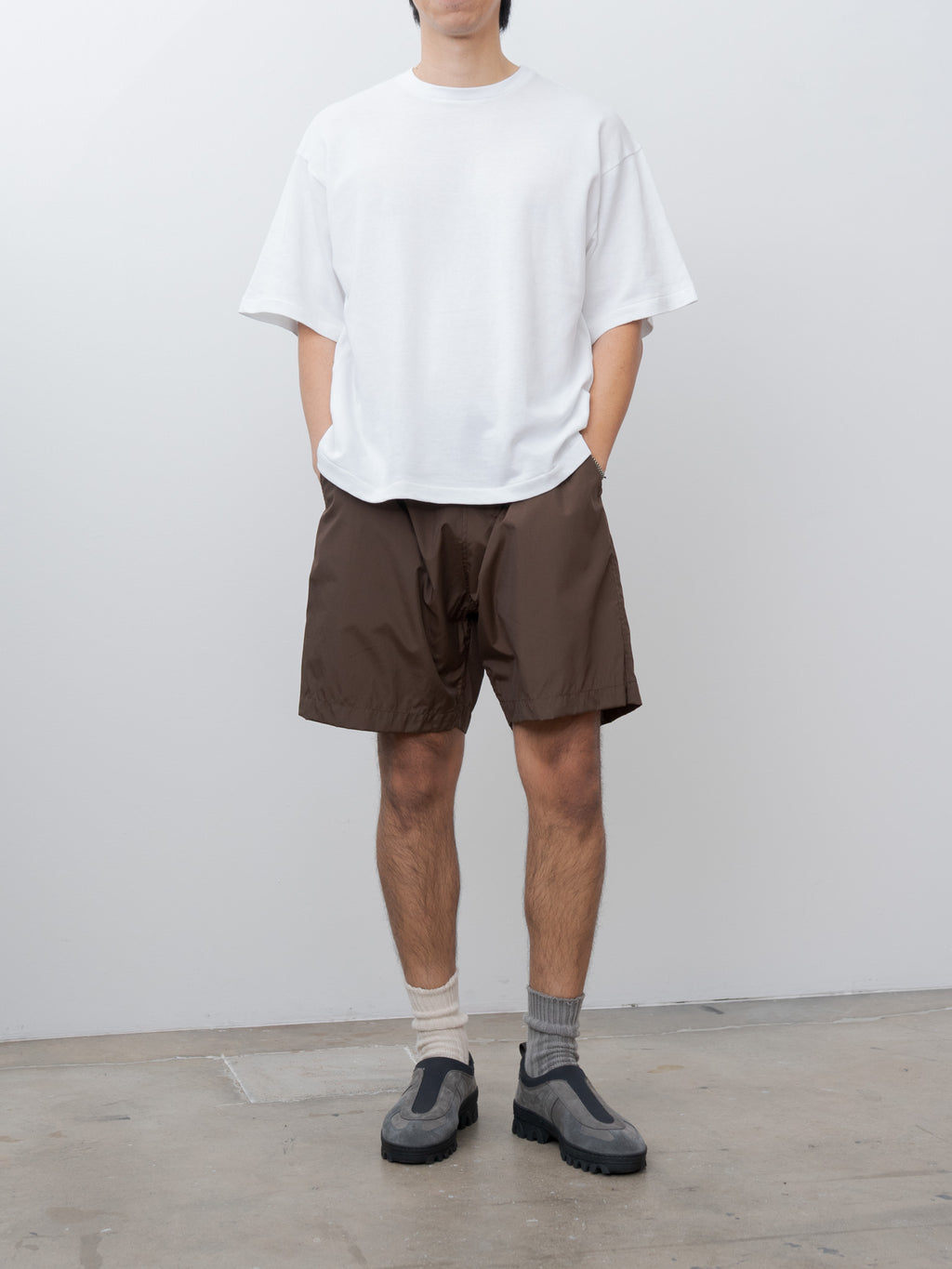 Trainer Short Pants - Brown