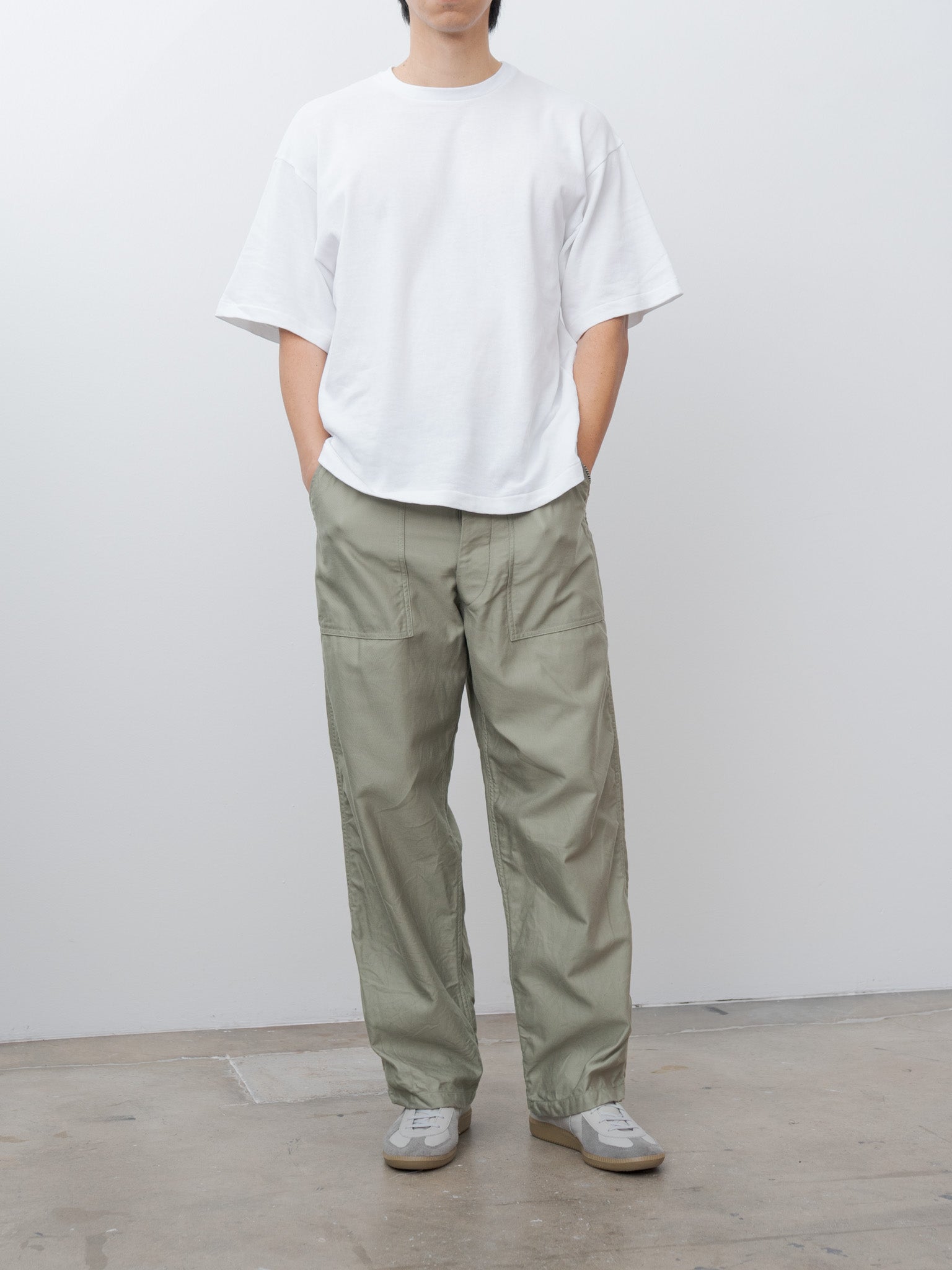 Namu Shop - Kaptain Sunshine Suvin Plating S/S Tee - White