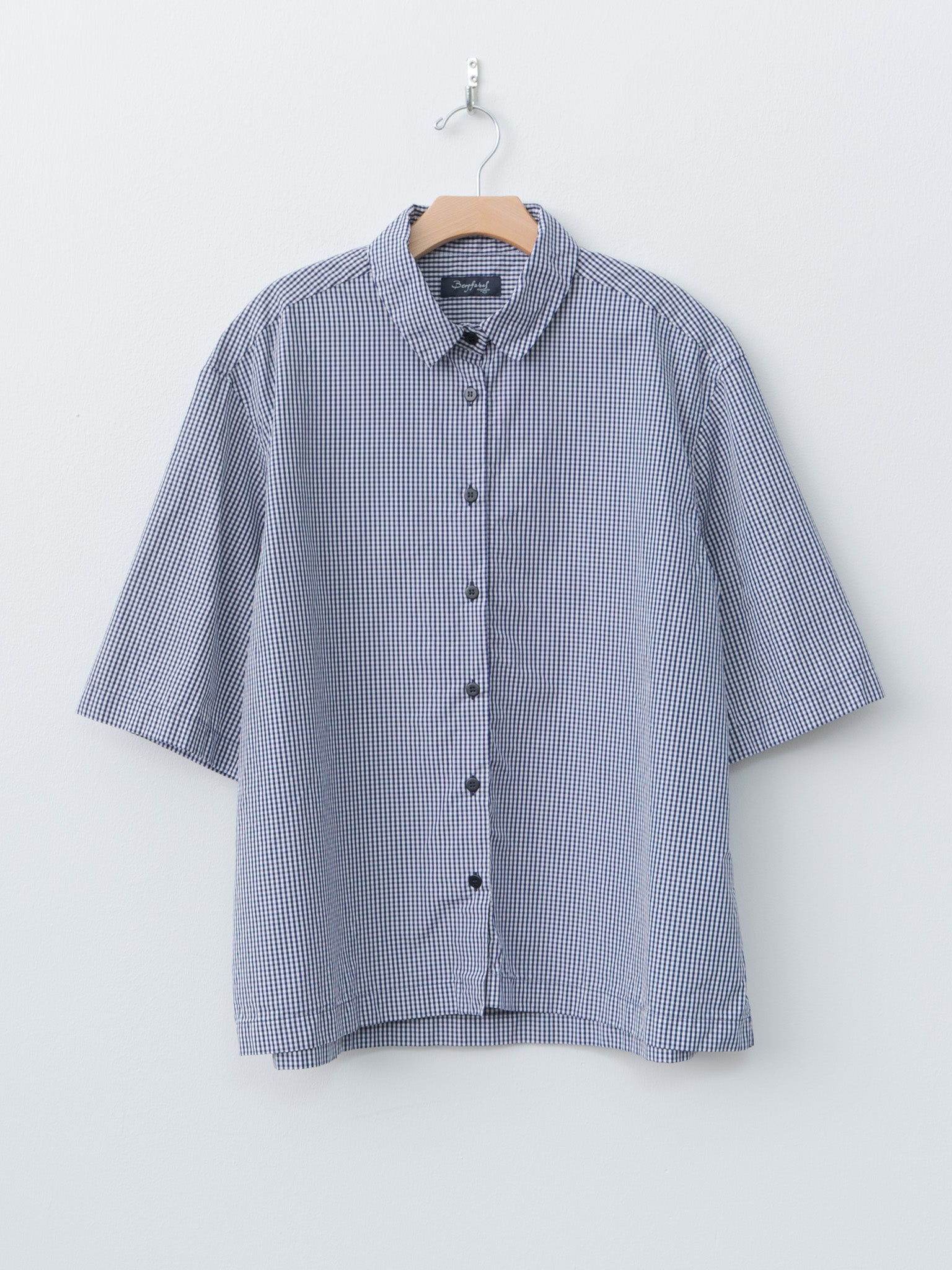 Ella Shirt - Navy Check