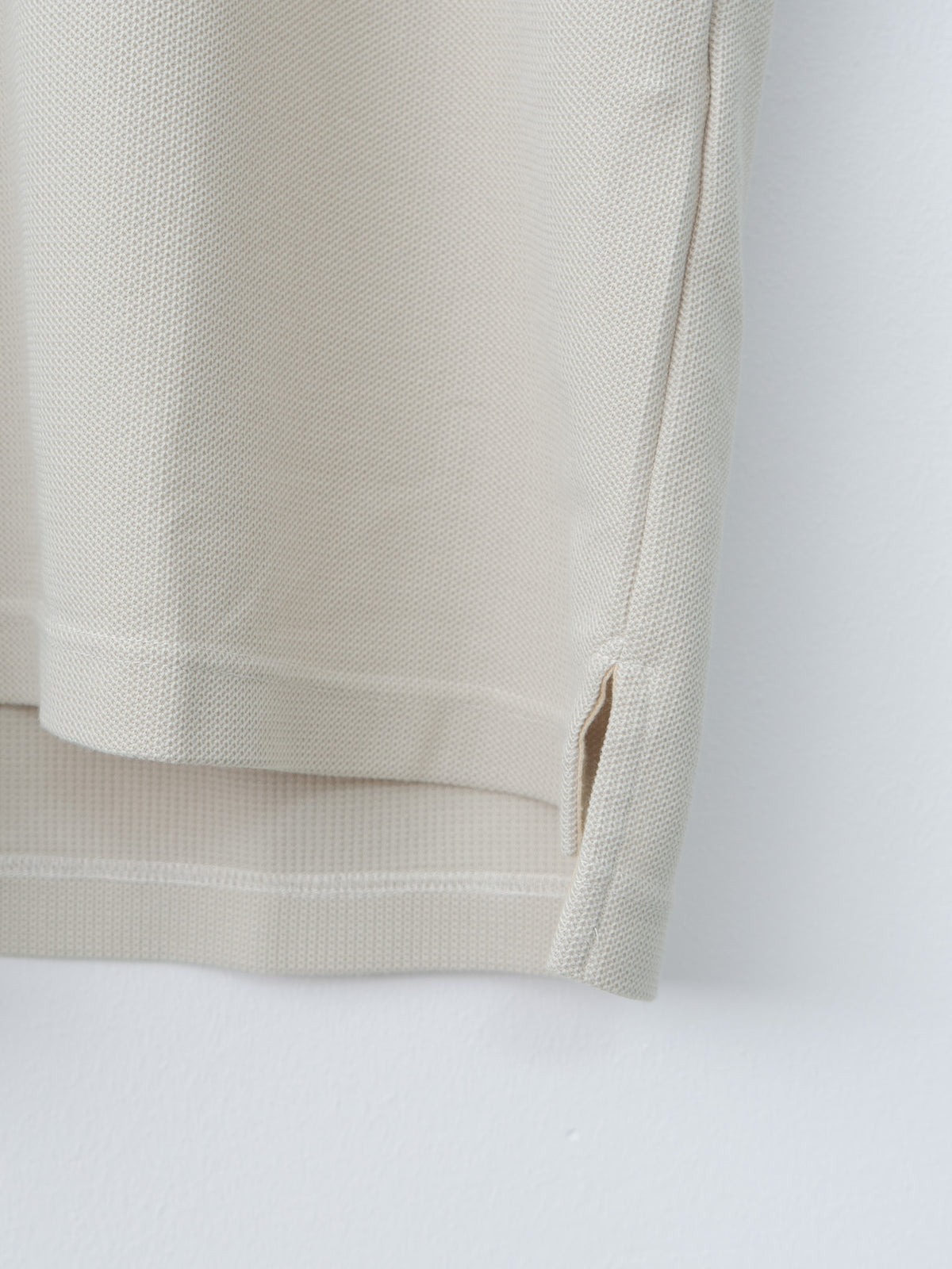 Namu Shop - ts(s) Cotton Poly Dry Jersey Big T-shirt - Ecru