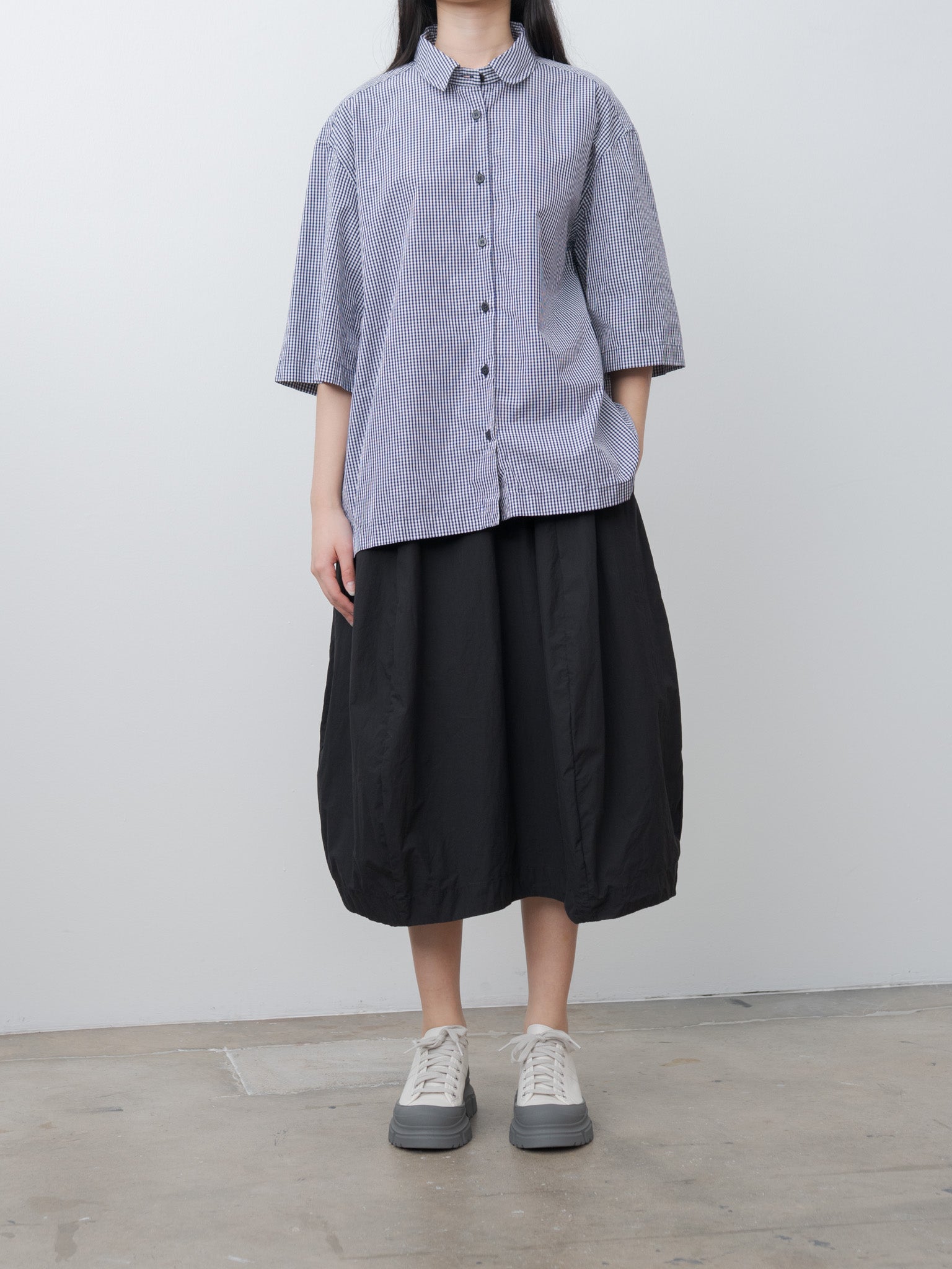 Ella Shirt - Navy Check