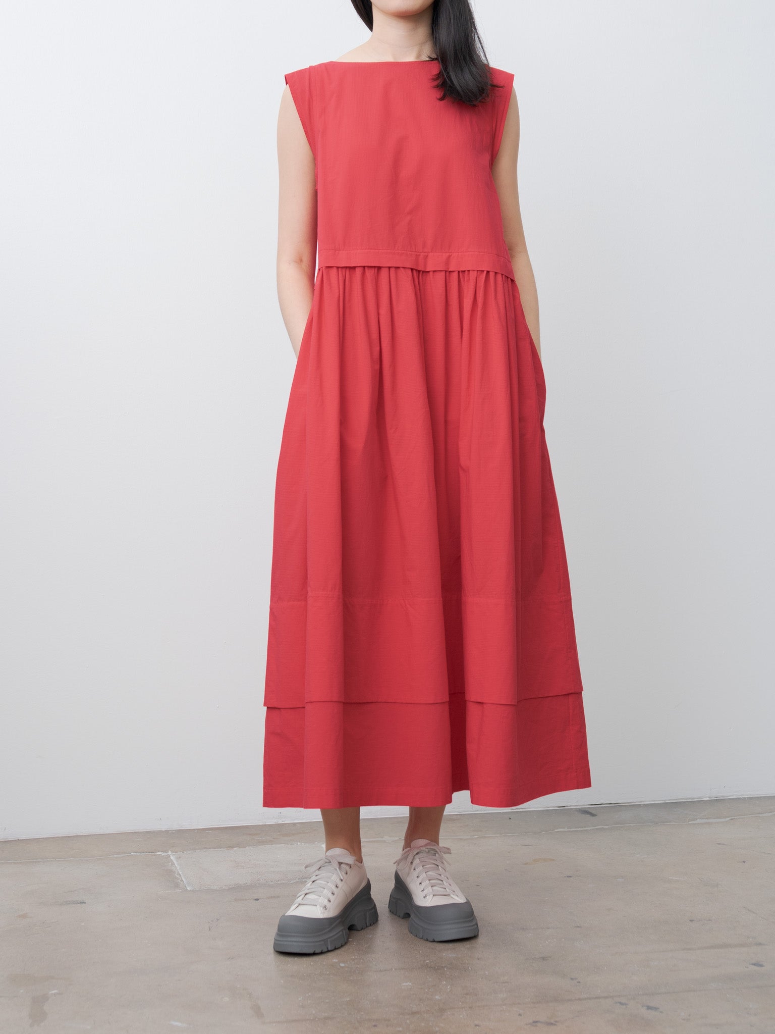 The Potter Dress - Fine Ripstop Cotton Jam
