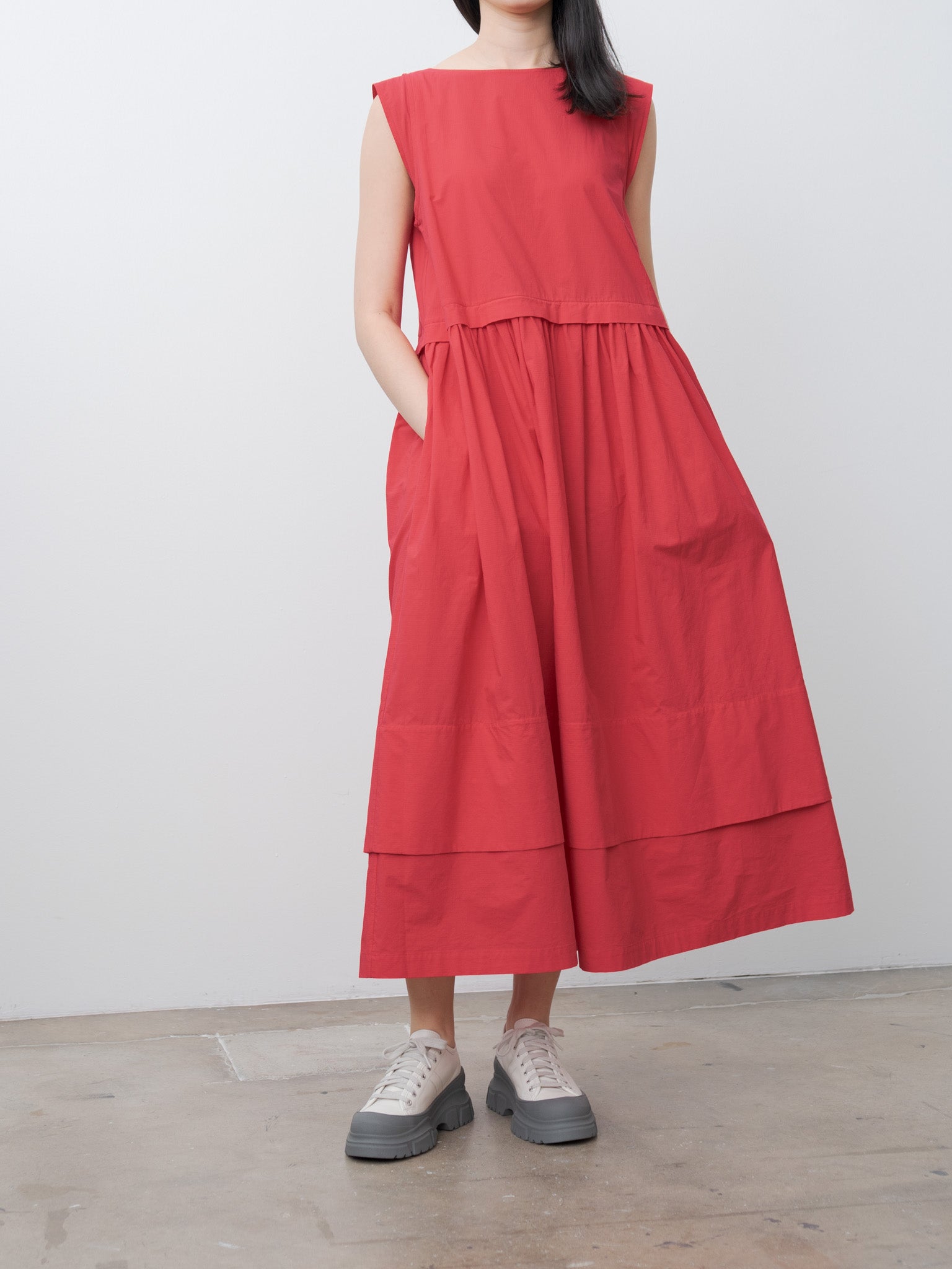 The Potter Dress - Fine Ripstop Cotton Jam