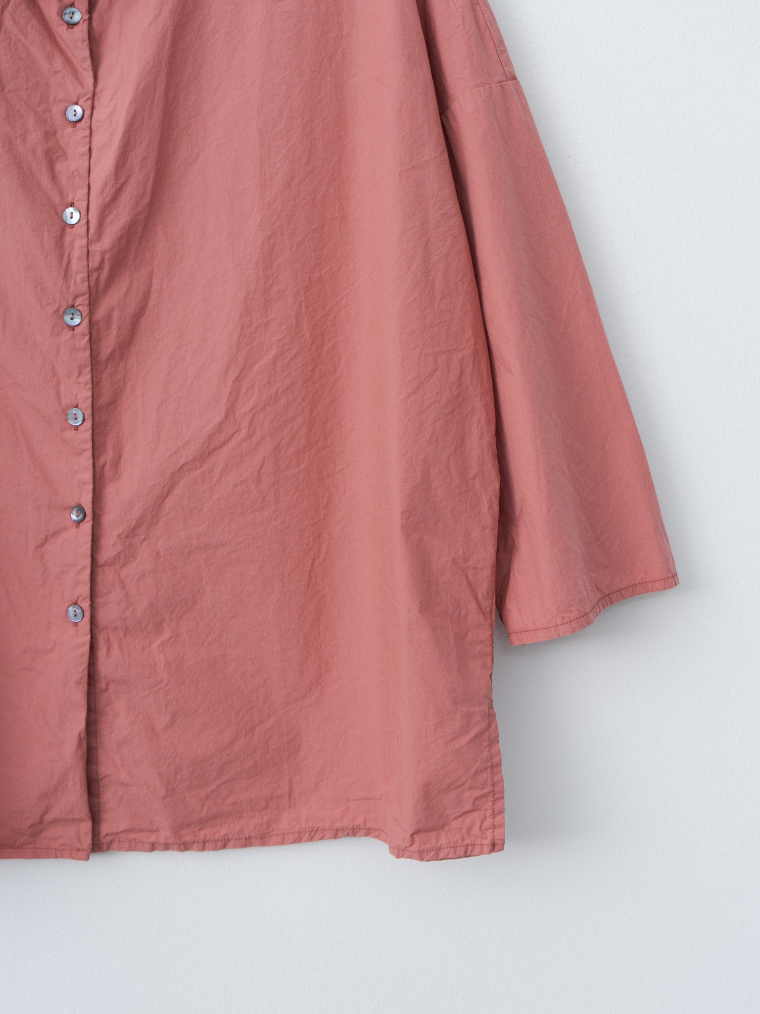 Short Collar Shirt TC - Coral