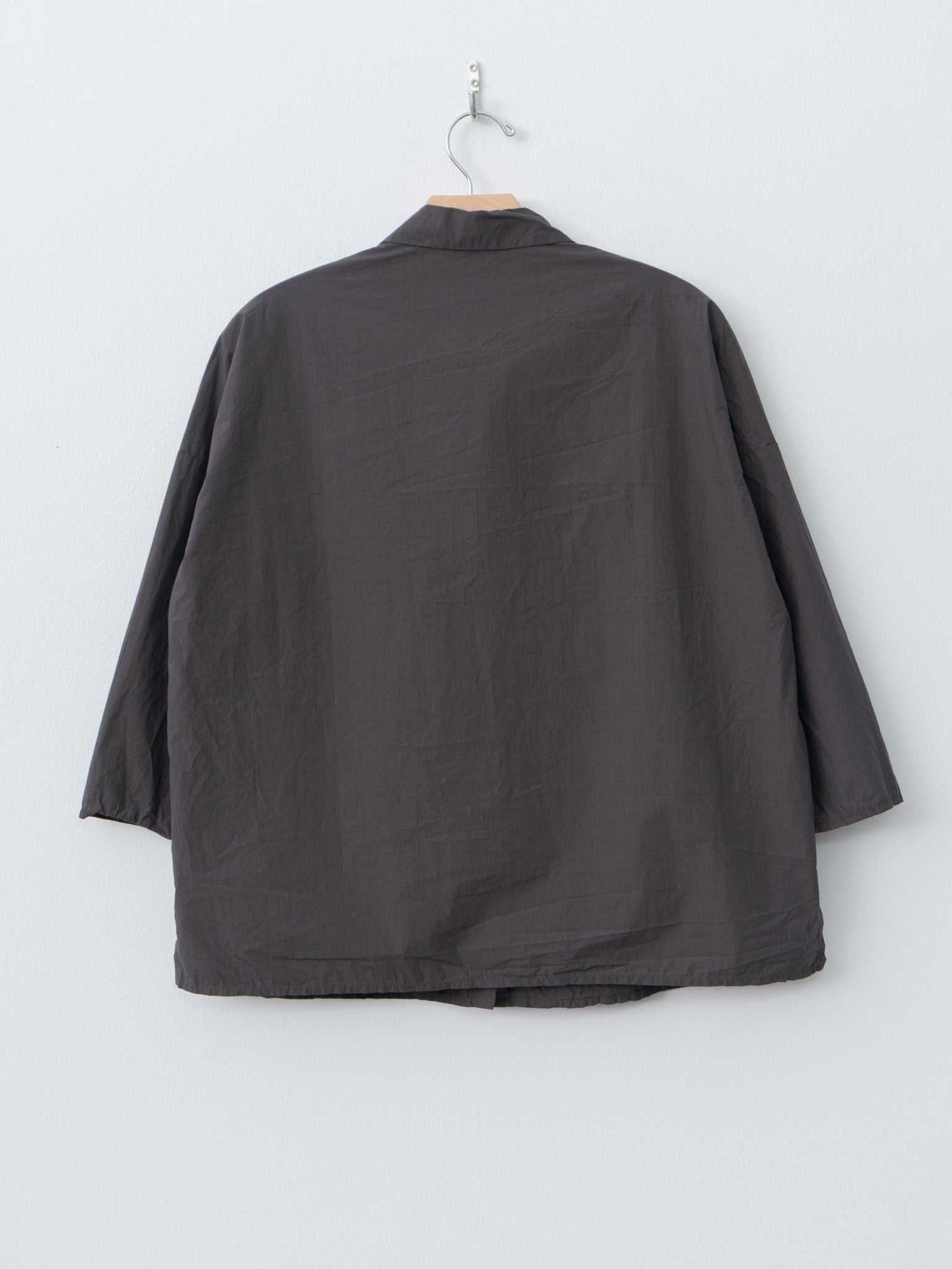 Short Collar Shirt TC - Brown