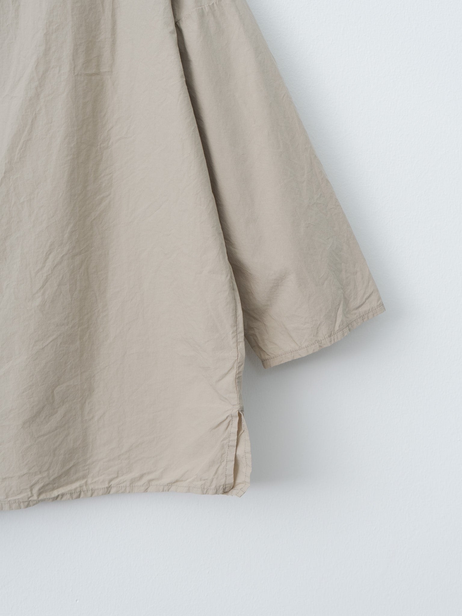 Short Collar Shirt TC - Stone