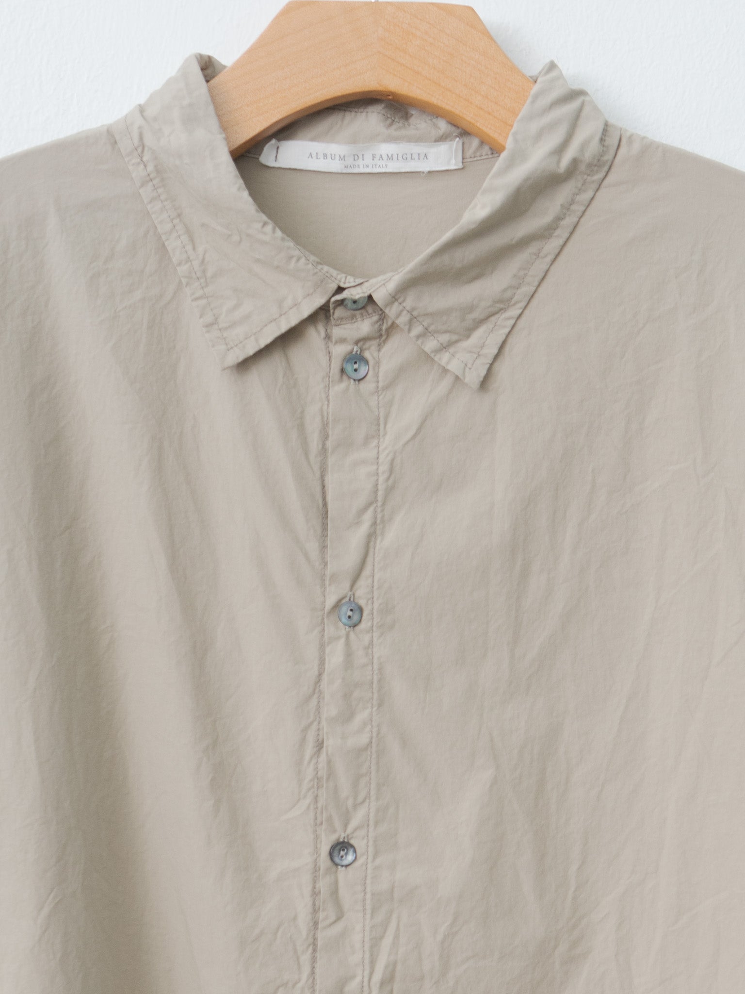 Unisex Collar Shirt TC - Stone