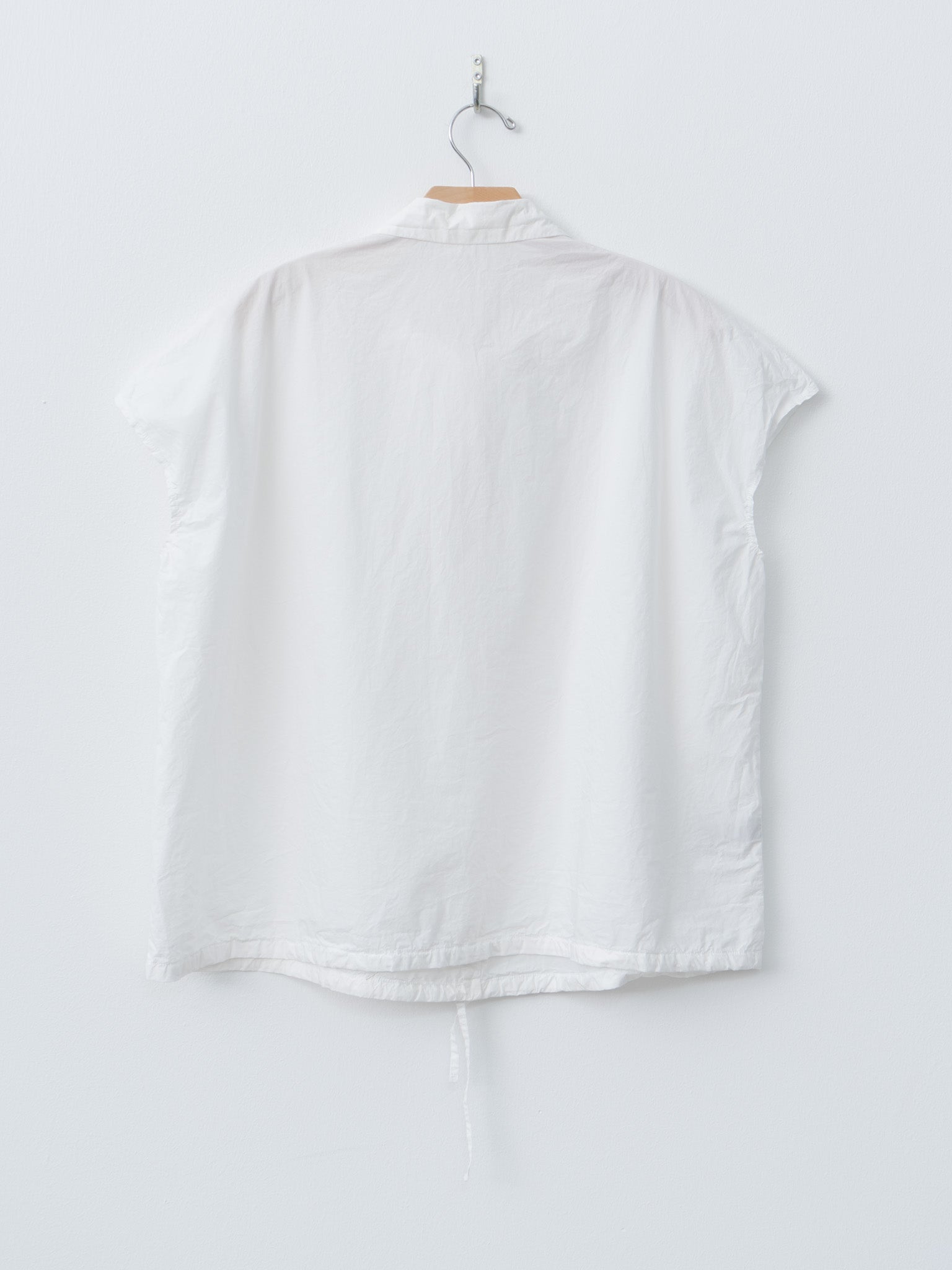 Short Sleeveless Shirt TC - Milk