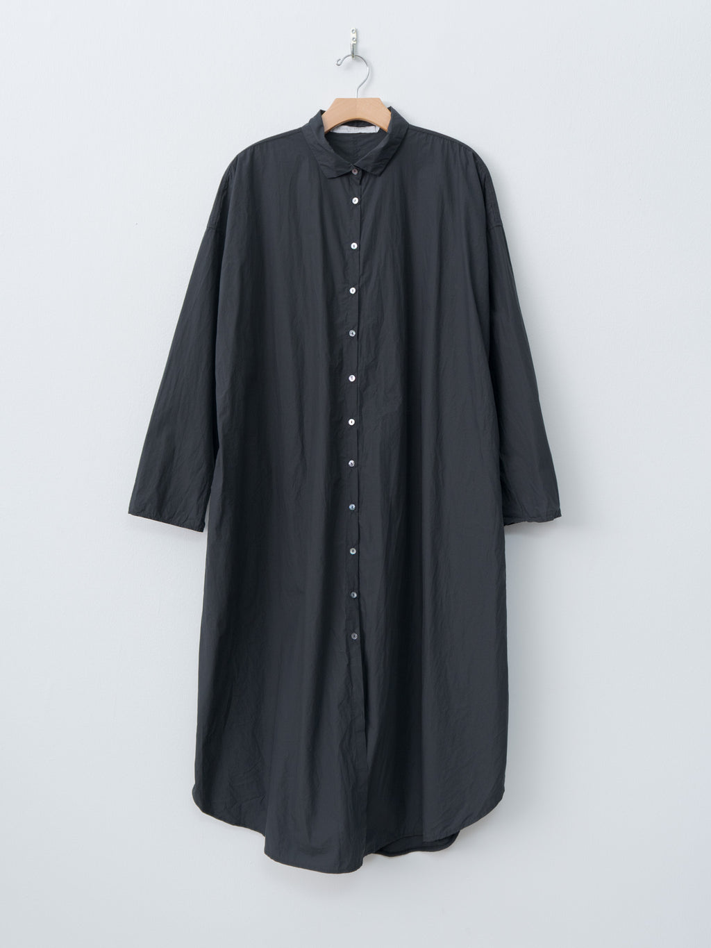 Long Shirt Dress TC - Black