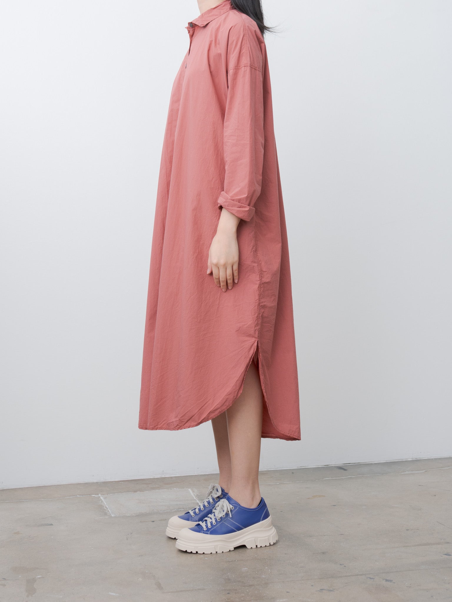 Long Shirt Dress TC - Coral