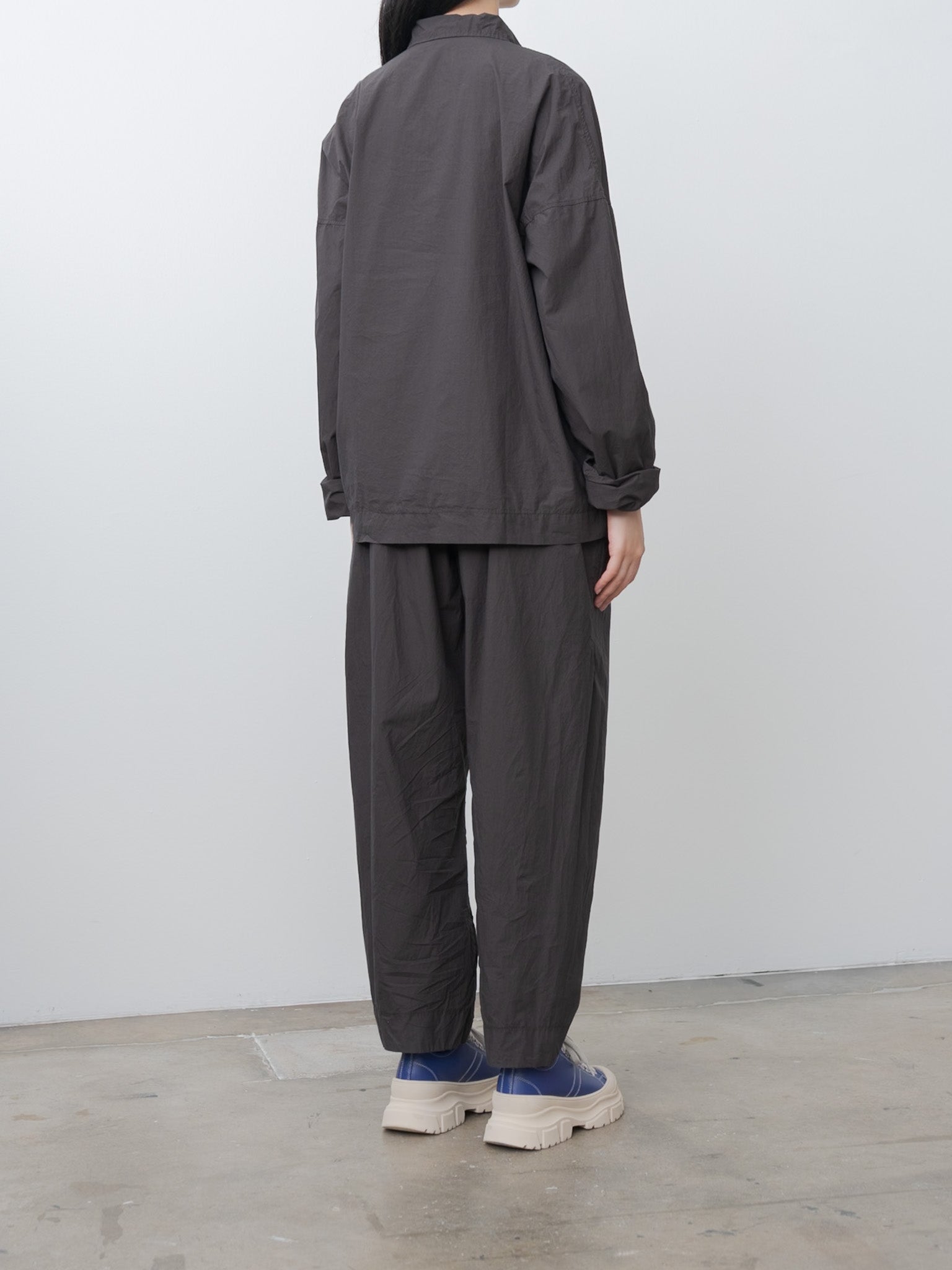 Unisex Collar Shirt TC - Brown