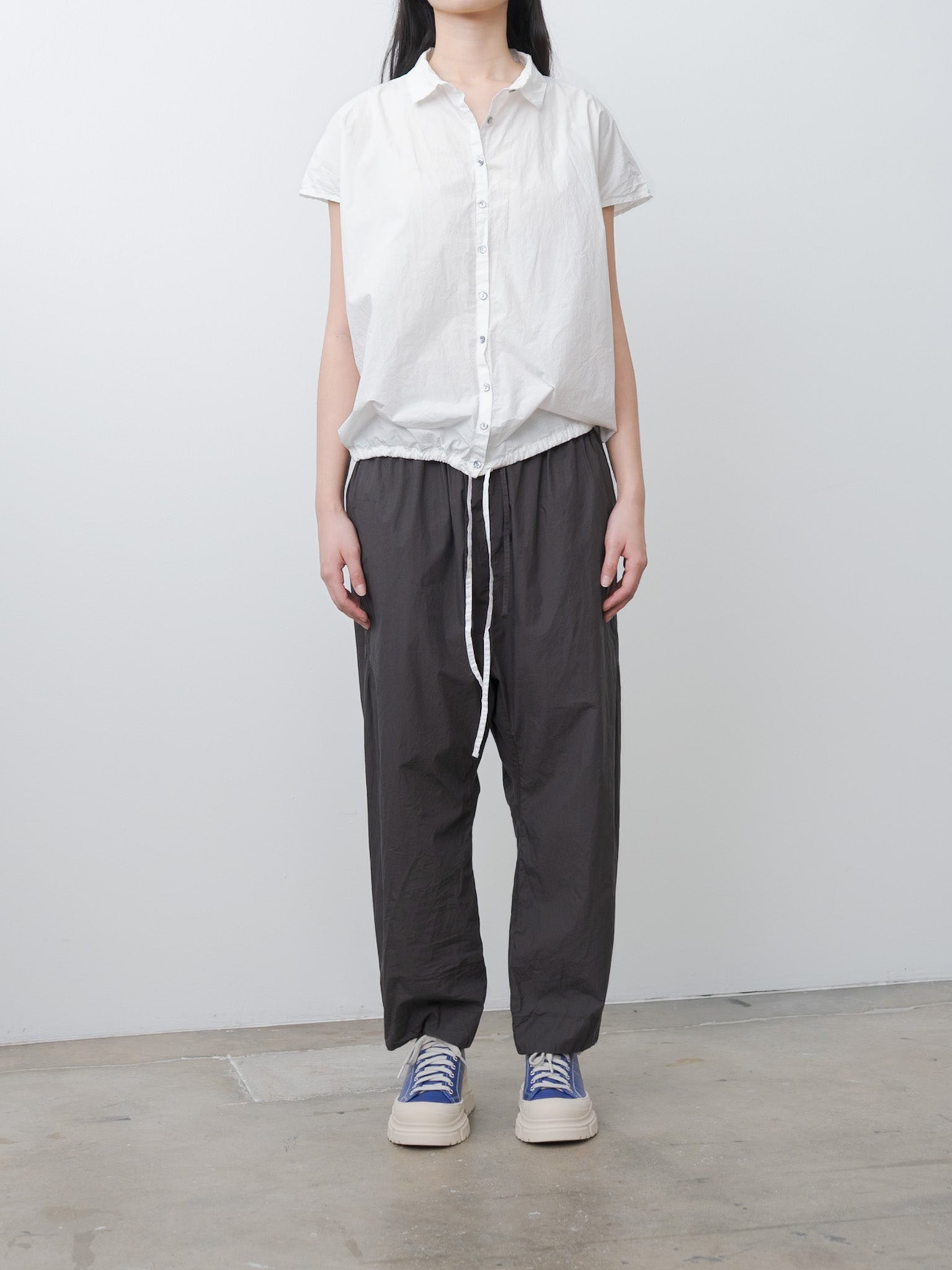 Short Sleeveless Shirt TC - Milk
