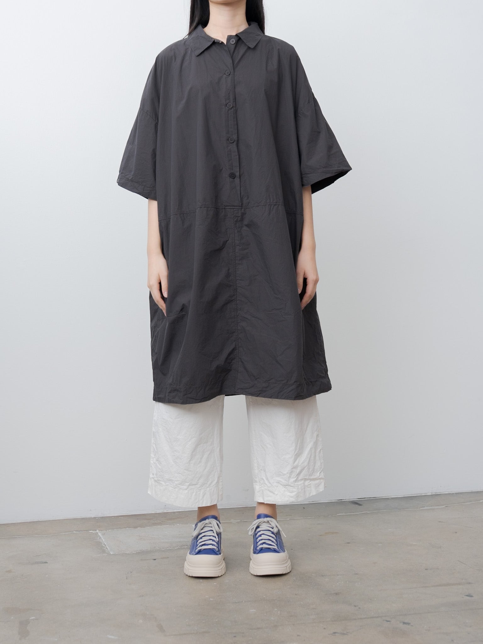 Collar Dress TC - Brown