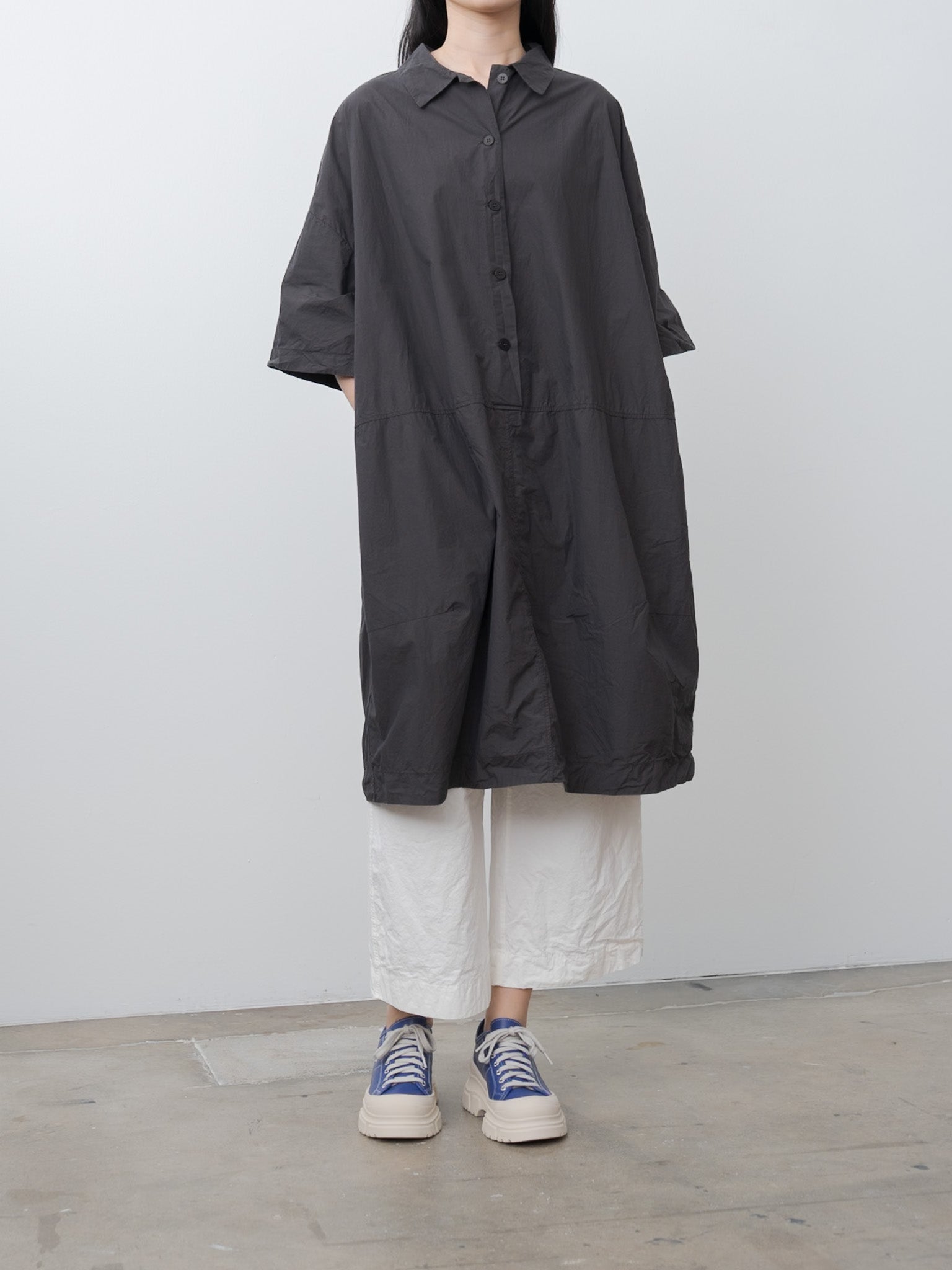 Collar Dress TC - Brown