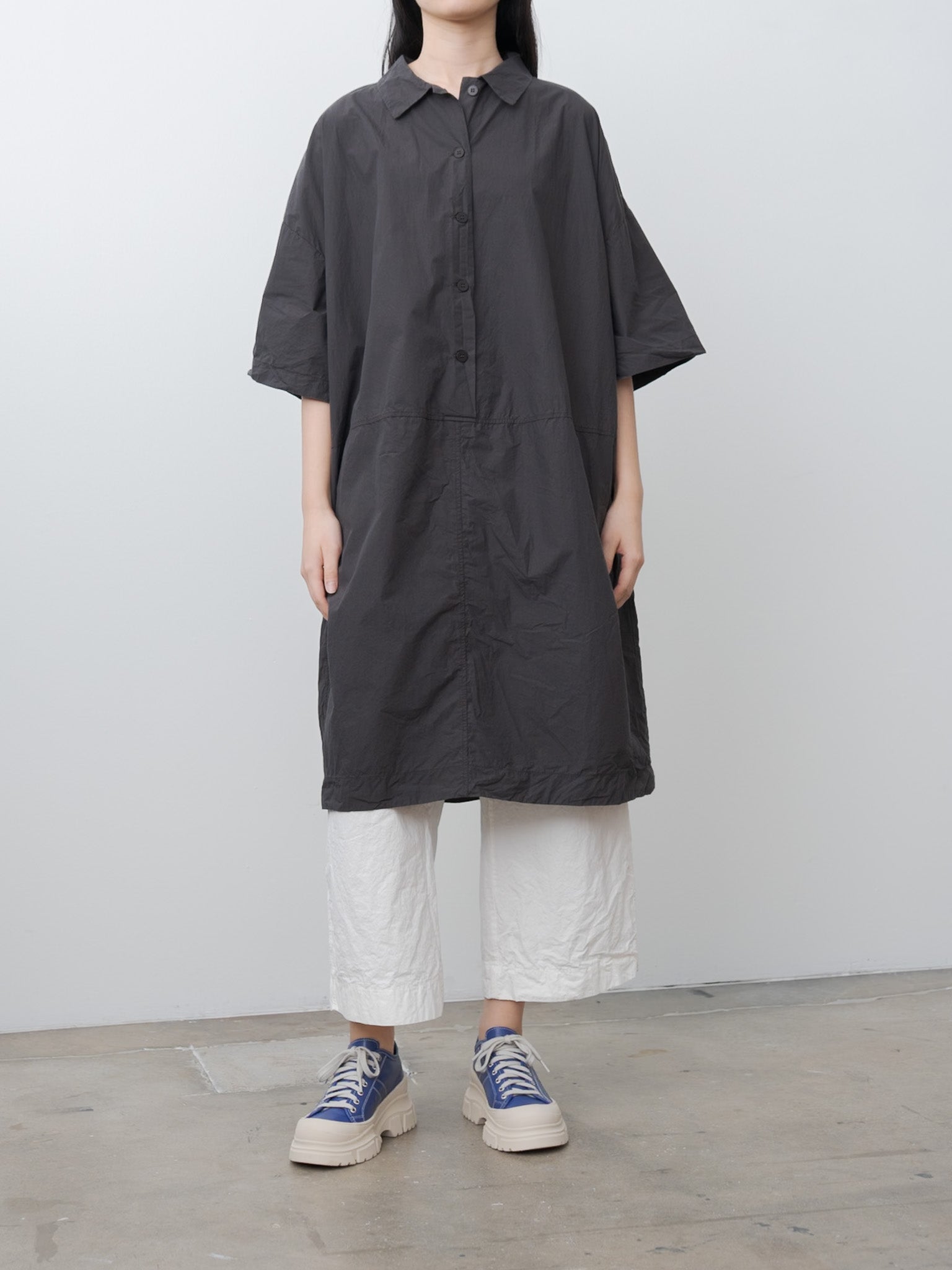 Namu Shop - Album di Famiglia Wide & Short Trousers CC - Milk