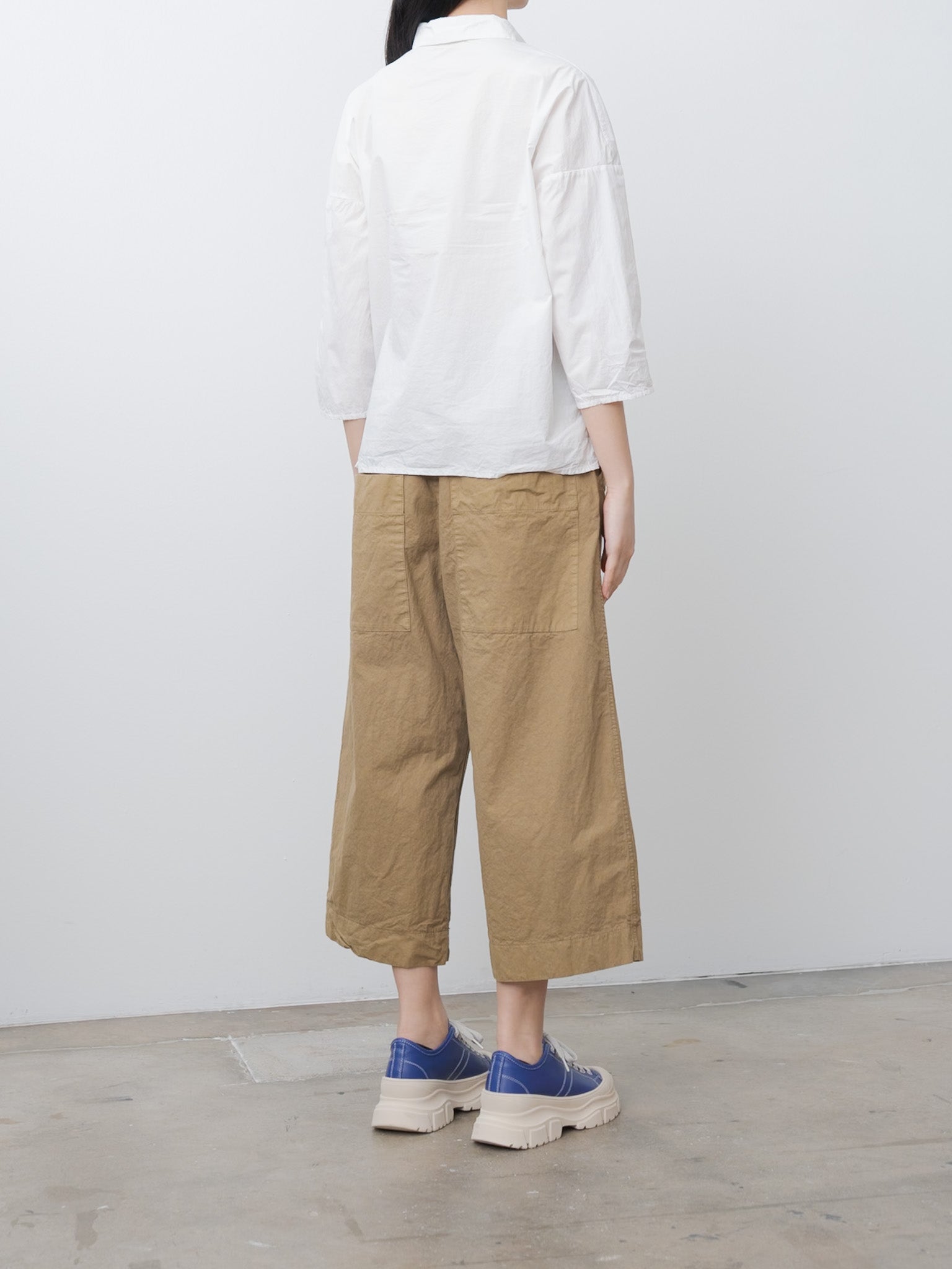Short Collar Shirt TC - Milk