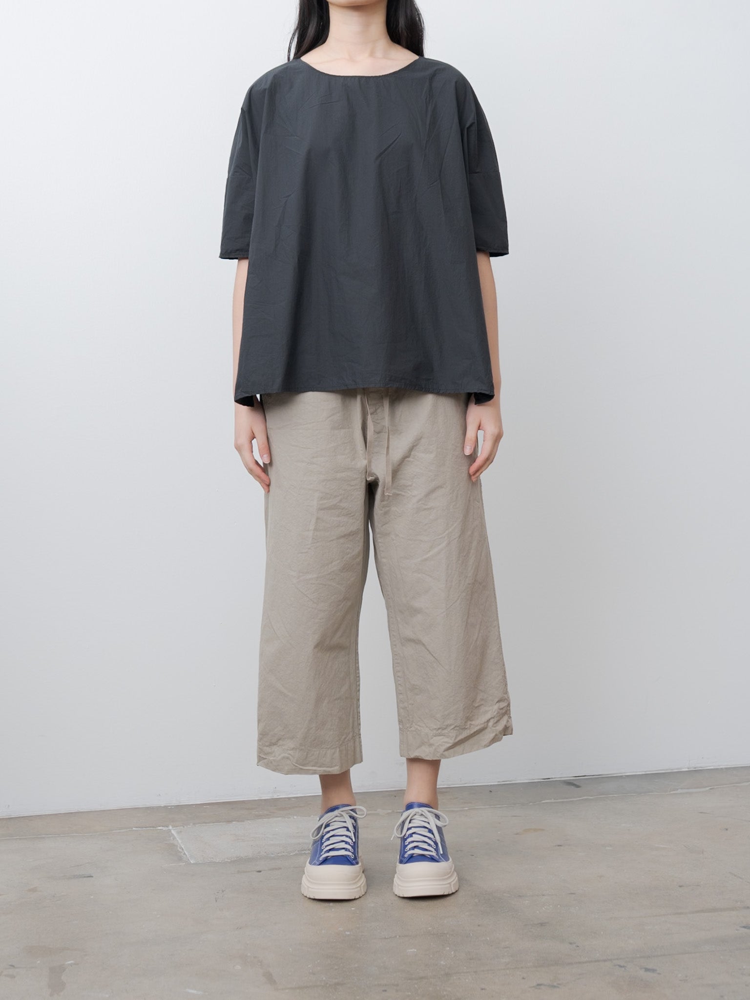 Wide & Short Trousers CC - Stone