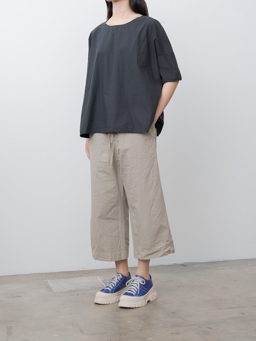 Namu Shop - Album di Famiglia Wide & Short Trousers CC - Stone