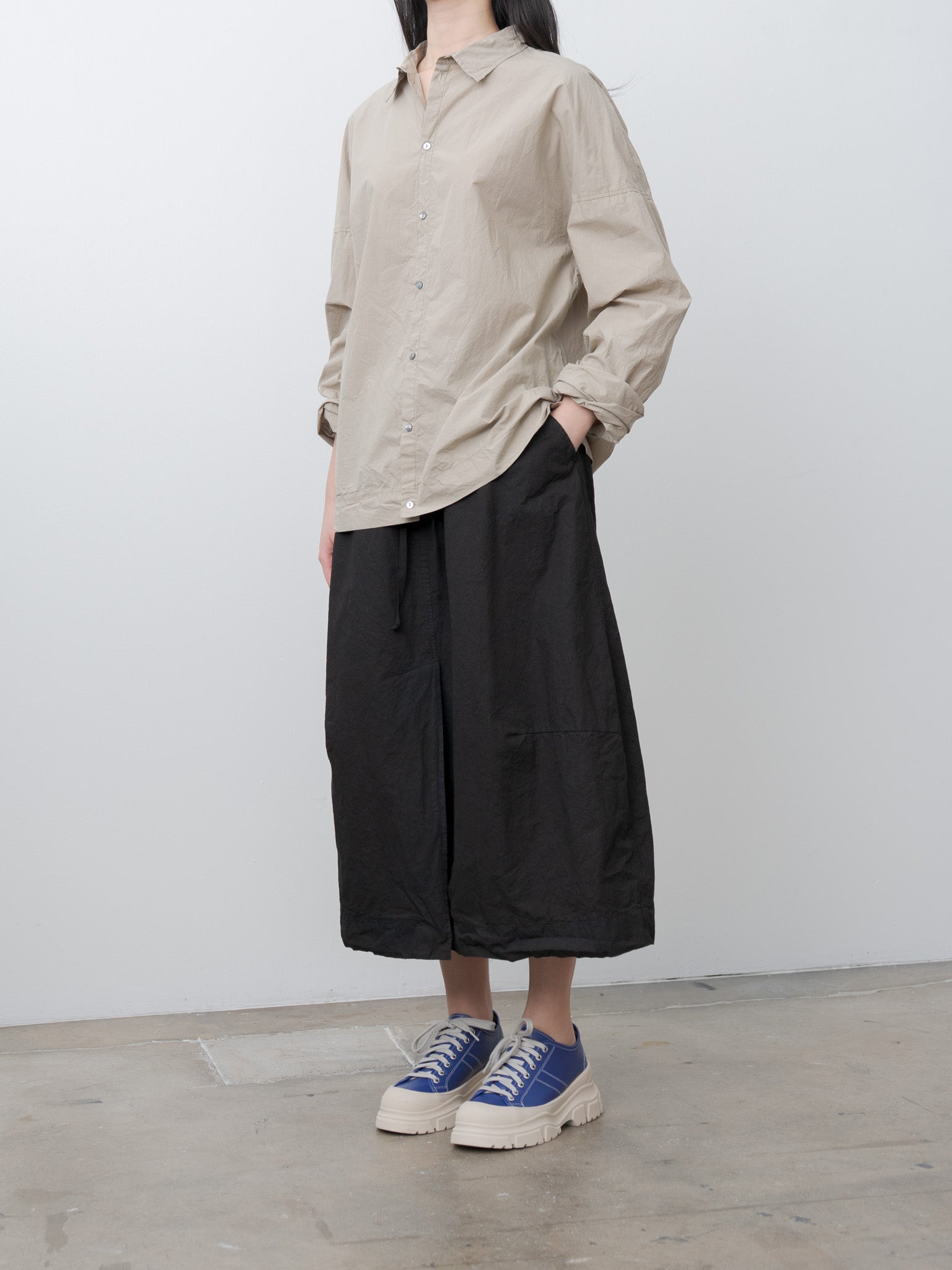 Unisex Collar Shirt TC - Stone