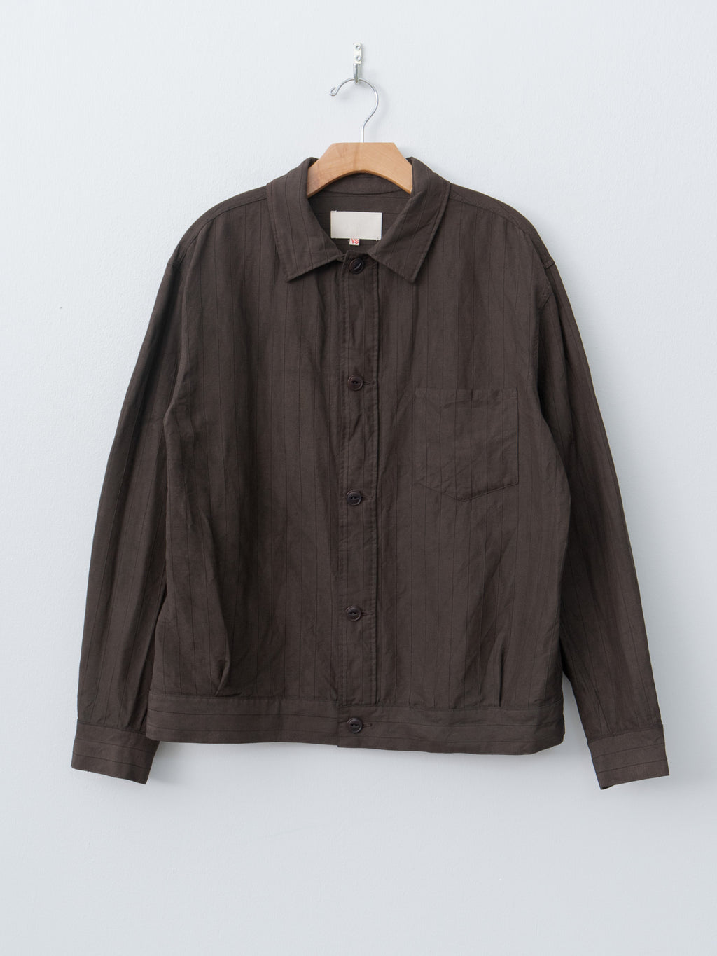 Namu Shop - Yoko Sakamoto Work Blouse - Kakishibu