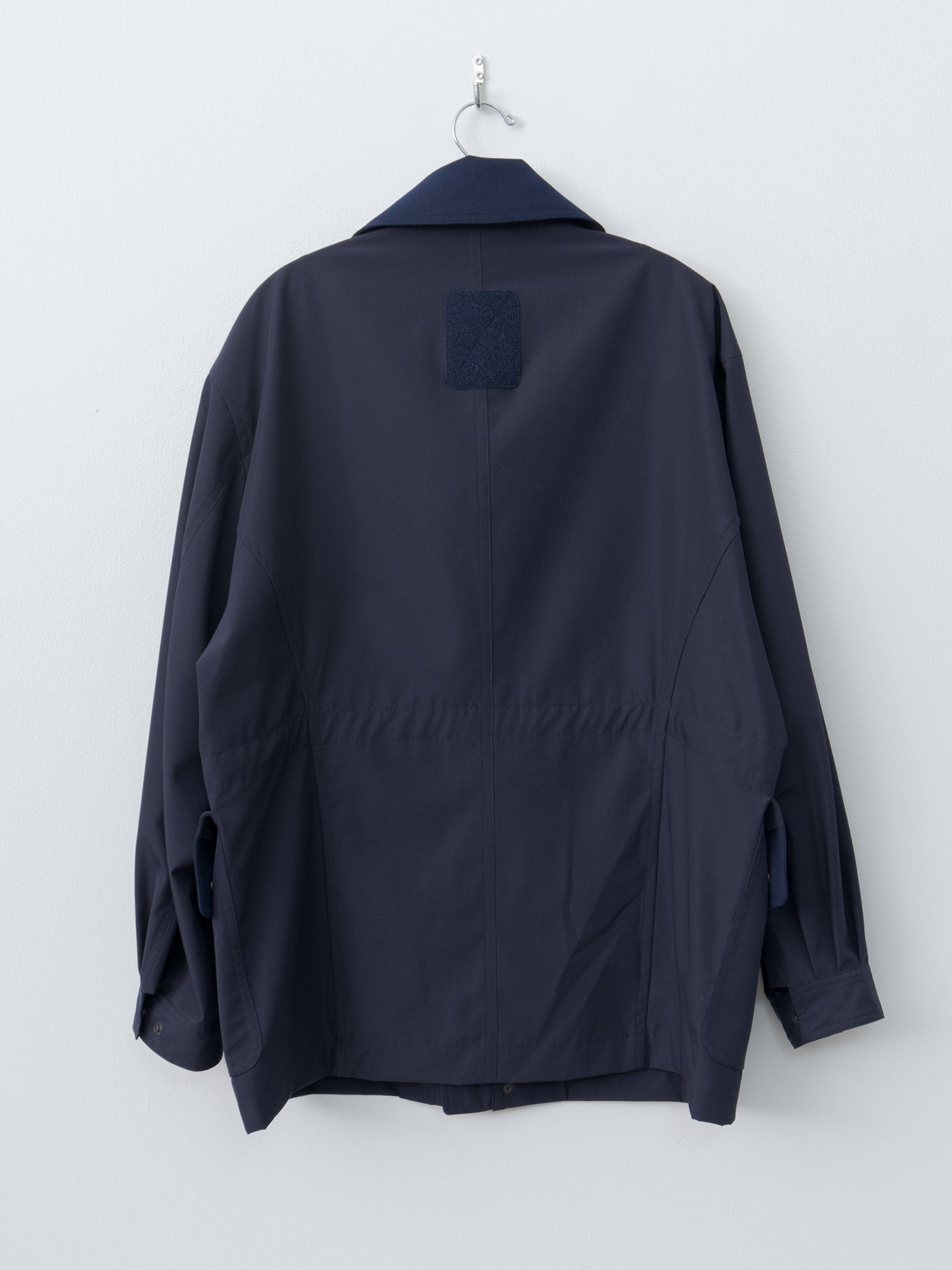 Namu Shop - Document Water Repellent Wool Field Jacket - Navy