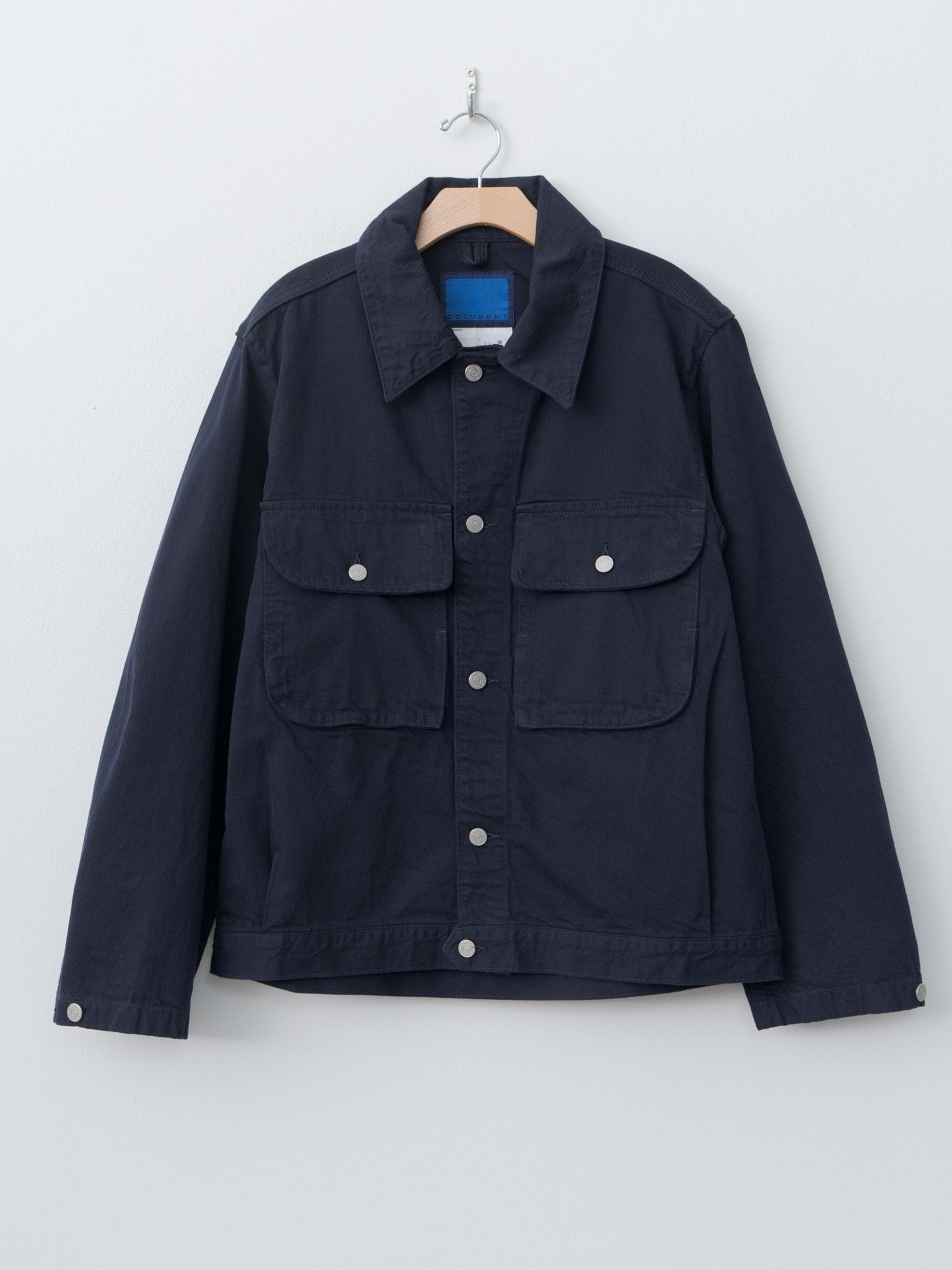 Namu Shop - Document Non Fade Denim Jacket - Indigo