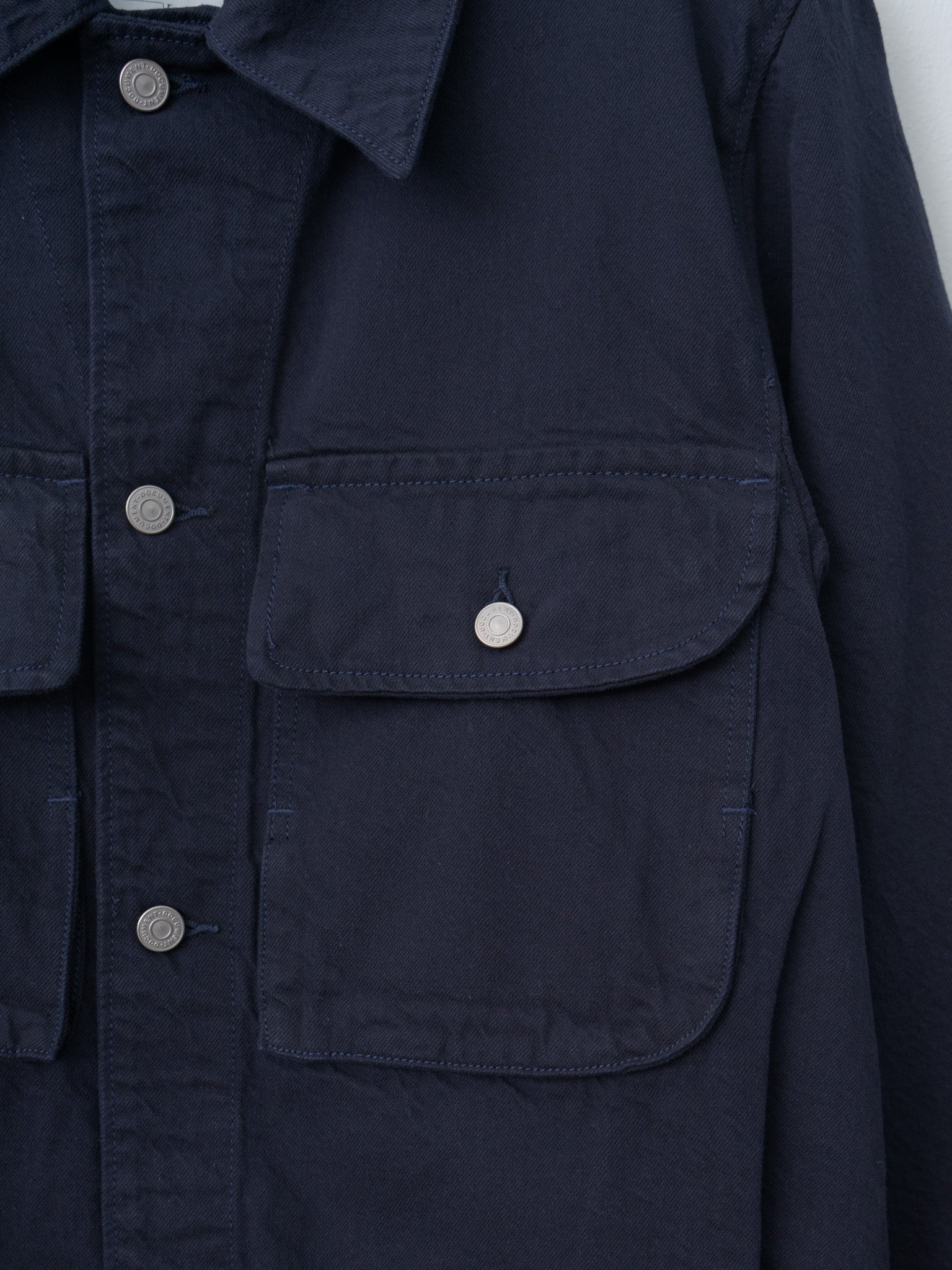 Namu Shop - Document Non Fade Denim Jacket - Indigo