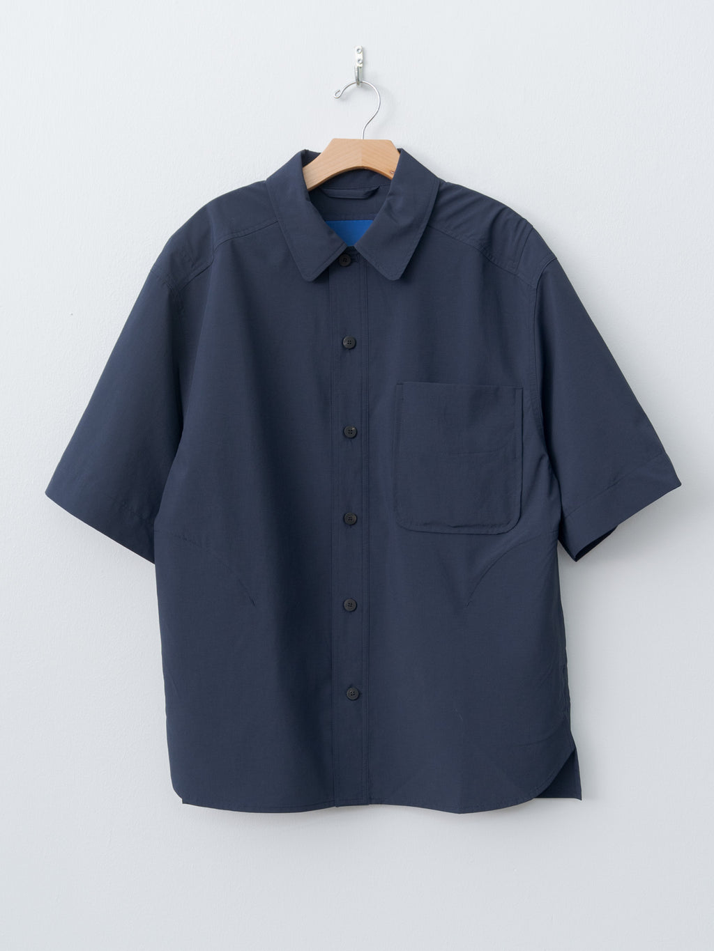 Namu Shop - Document Typewriter Easy Pocket Shirt - Navy